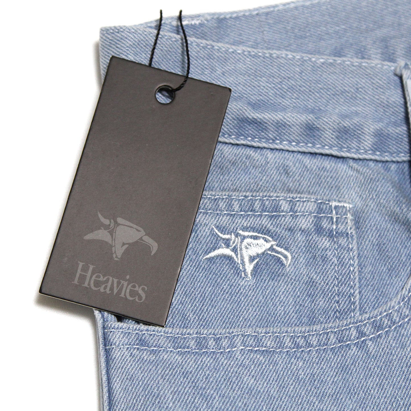 HEAVIES X ANIMAL - STRAIGHT JEANS V2 LIGHT BLUE