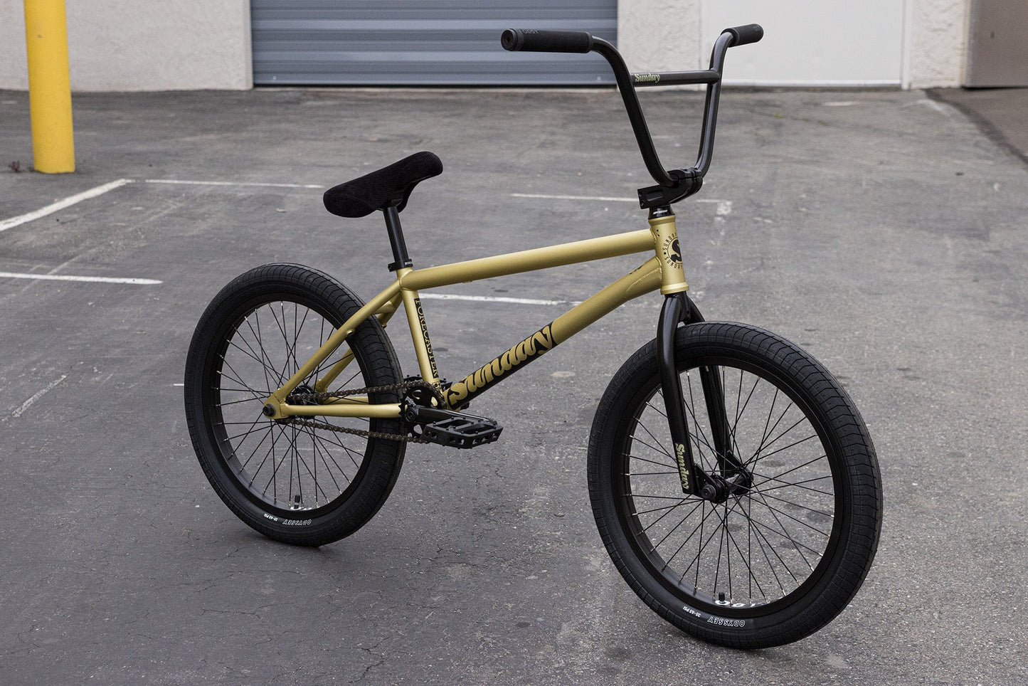 SUNDAY - 2025 FORECASTER BMX "BROC RAIFORD" 21" METALLIC GOLD