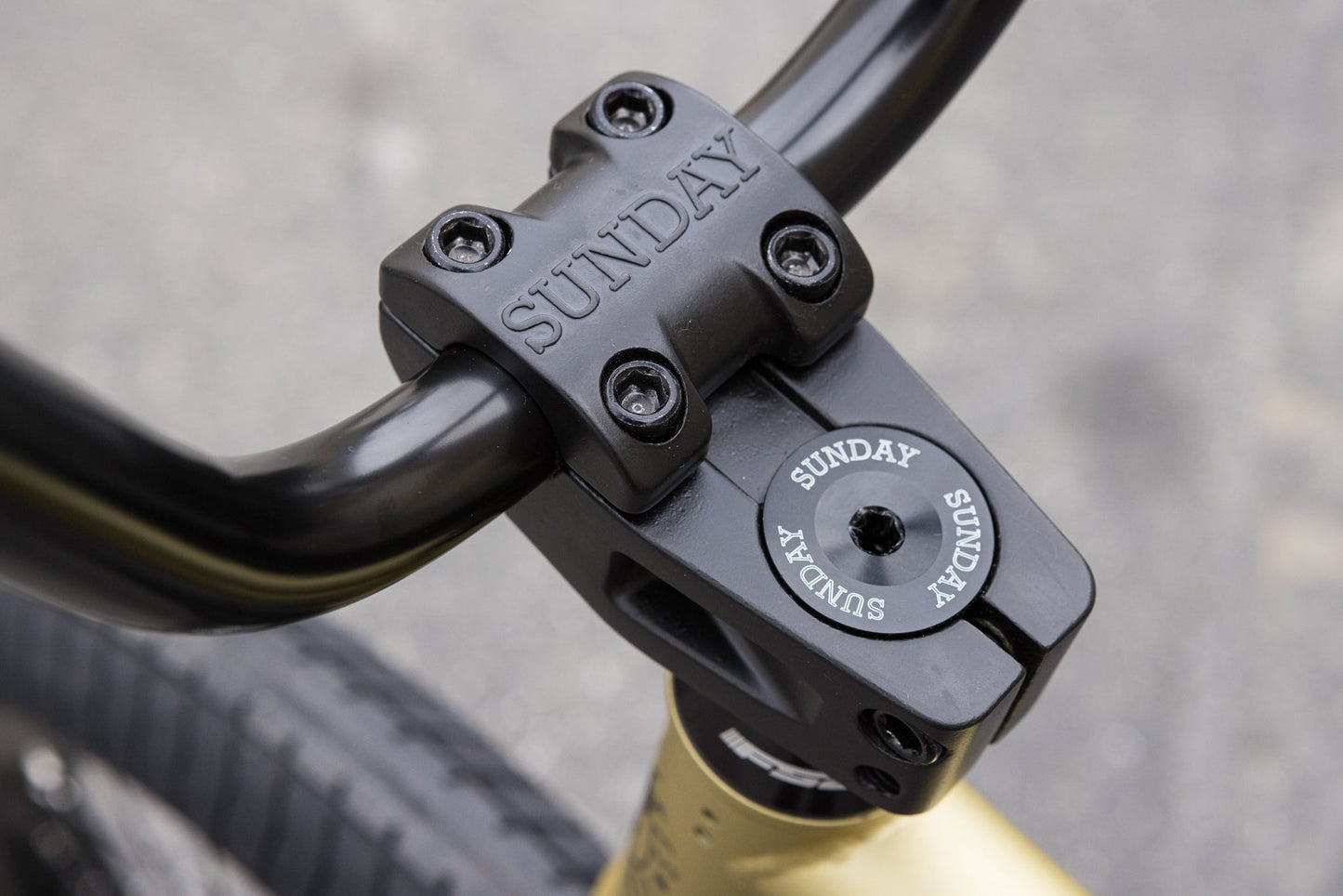 SUNDAY - 2025 FORECASTER BMX "BROC RAIFORD" 21" METALLIC GOLD