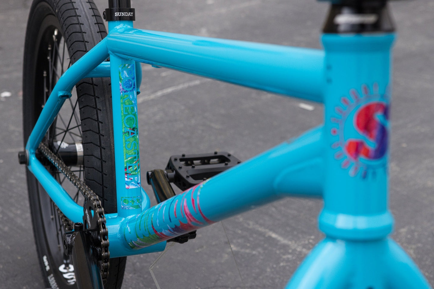 SUNDAY - 2025 FORECASTER BMX "AARON ROSS" 20.5" OCEAN BLUE