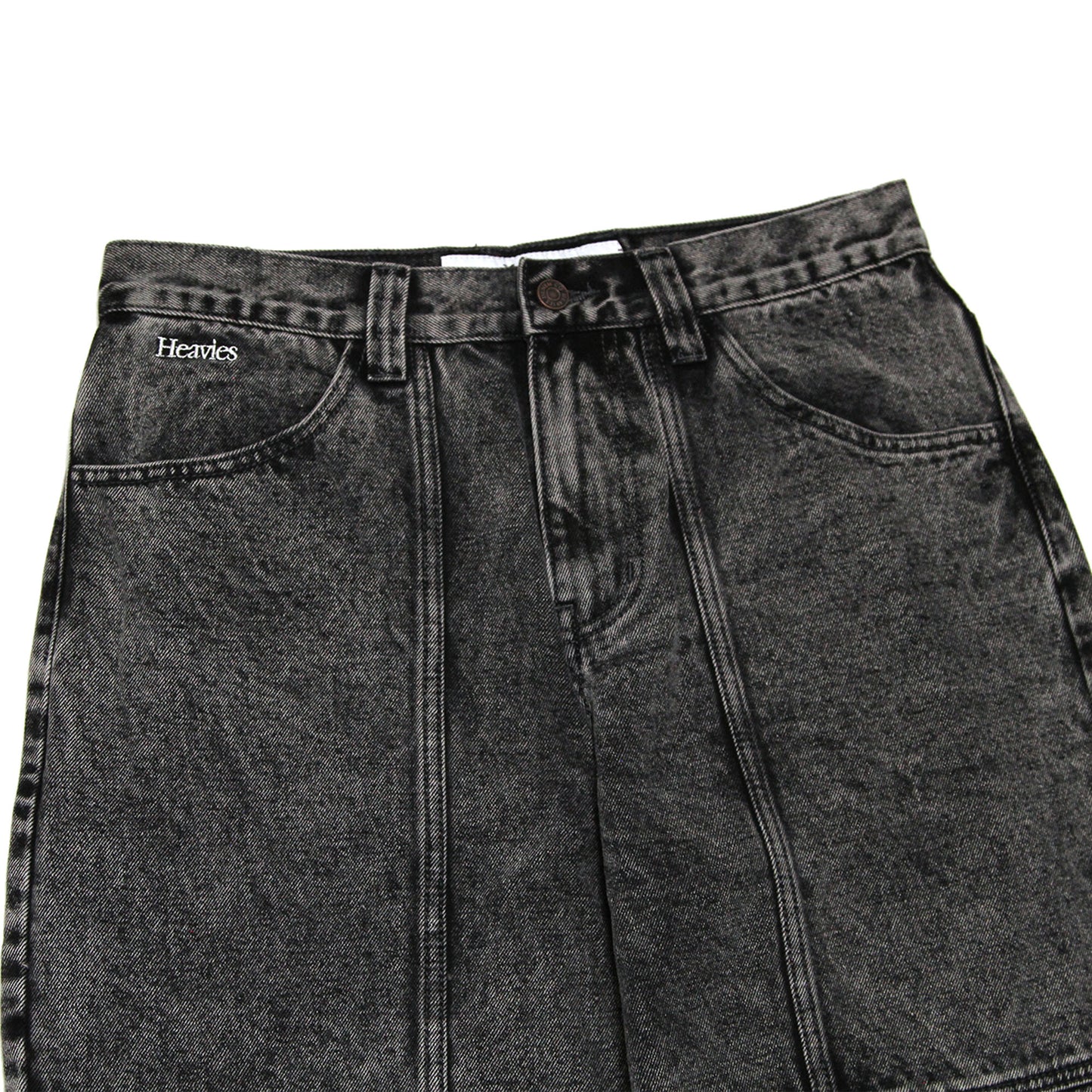 HEAVIES 03 JEANS WASHED BLACK