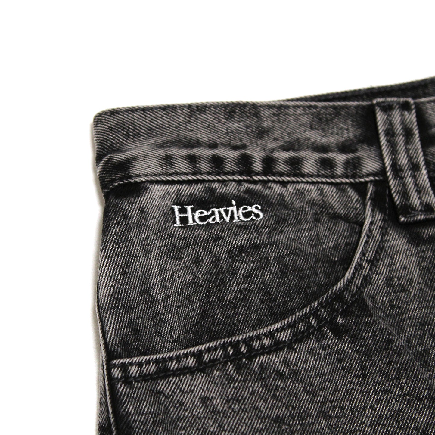 HEAVIES 03 JEANS WASHED BLACK