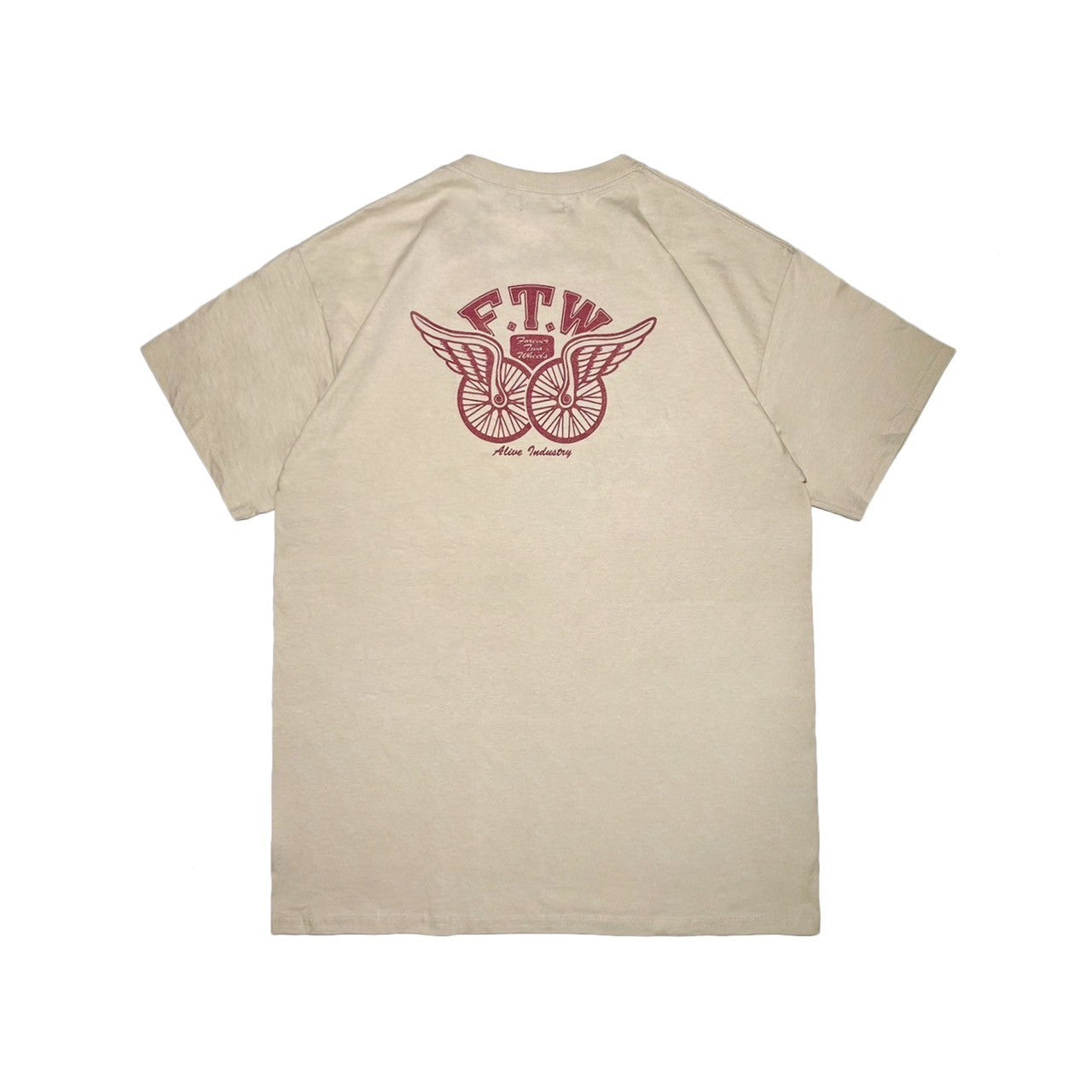 ALIVE INDUSTRY - FTW TEE TAN