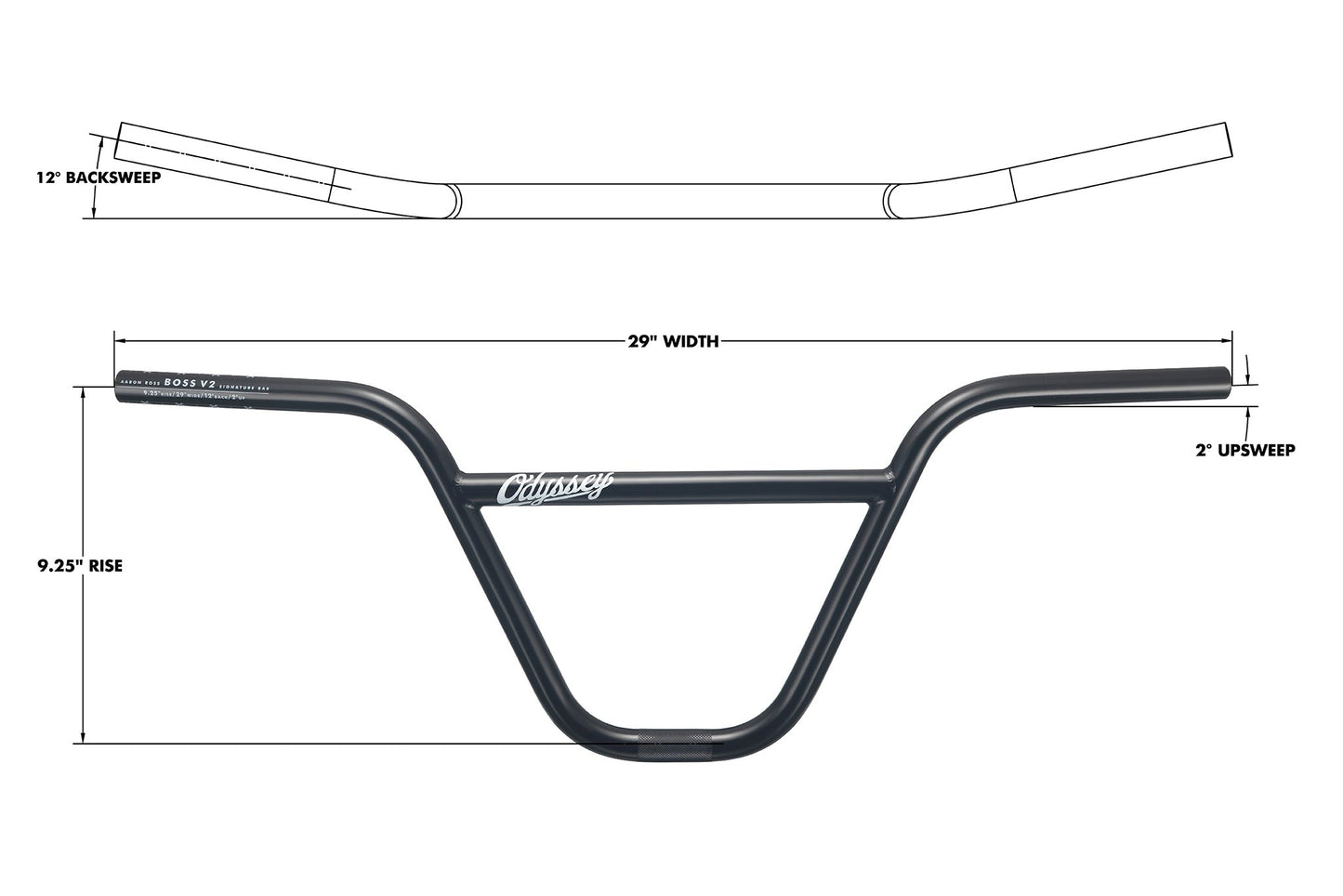 ODYSSEY - BOSS V2 BAR 9.25"
