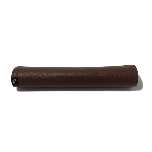 THE YEA - POCKET CROSSBAR PAD BROWN LEATHER