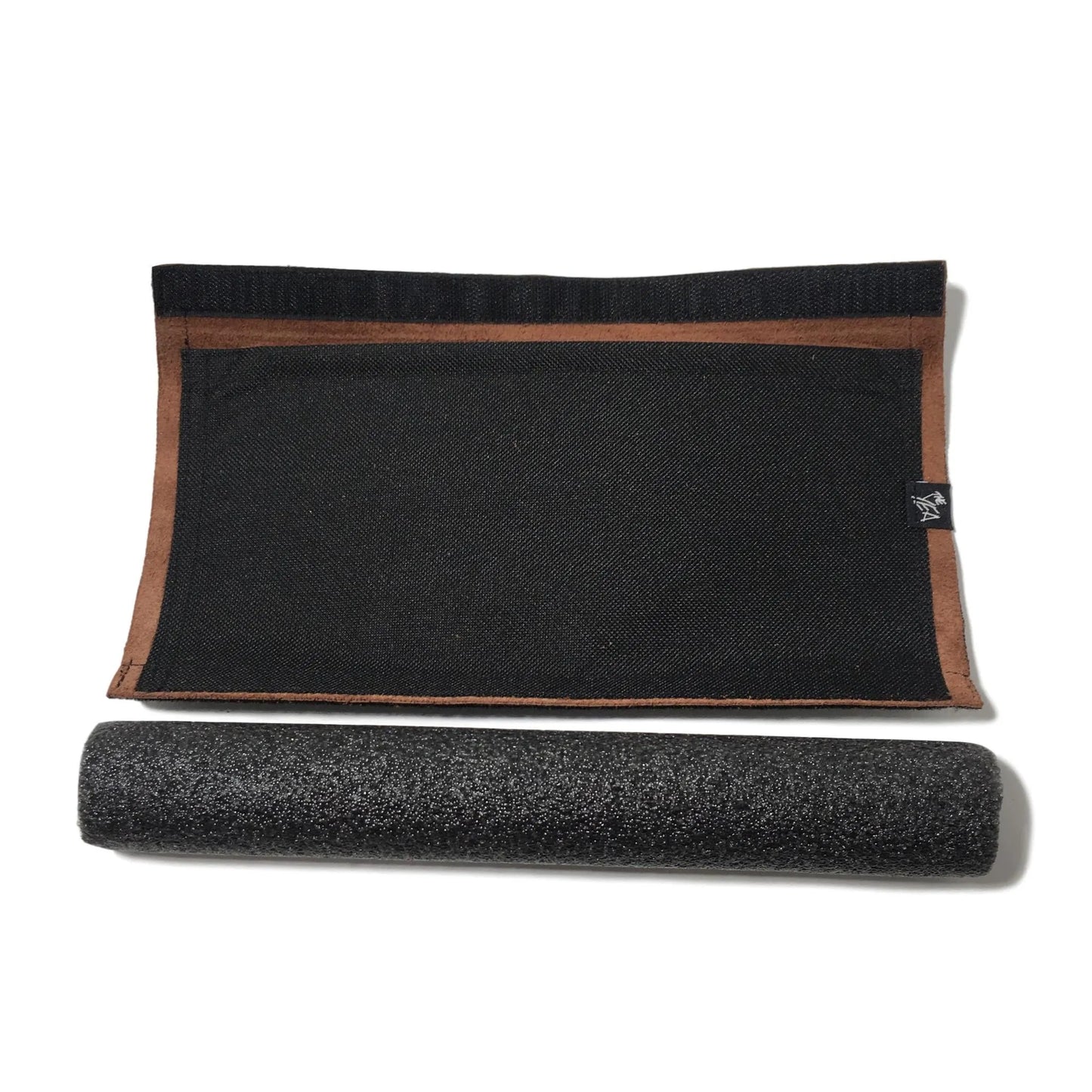 THE YEA - POCKET CROSSBAR PAD BROWN LEATHER