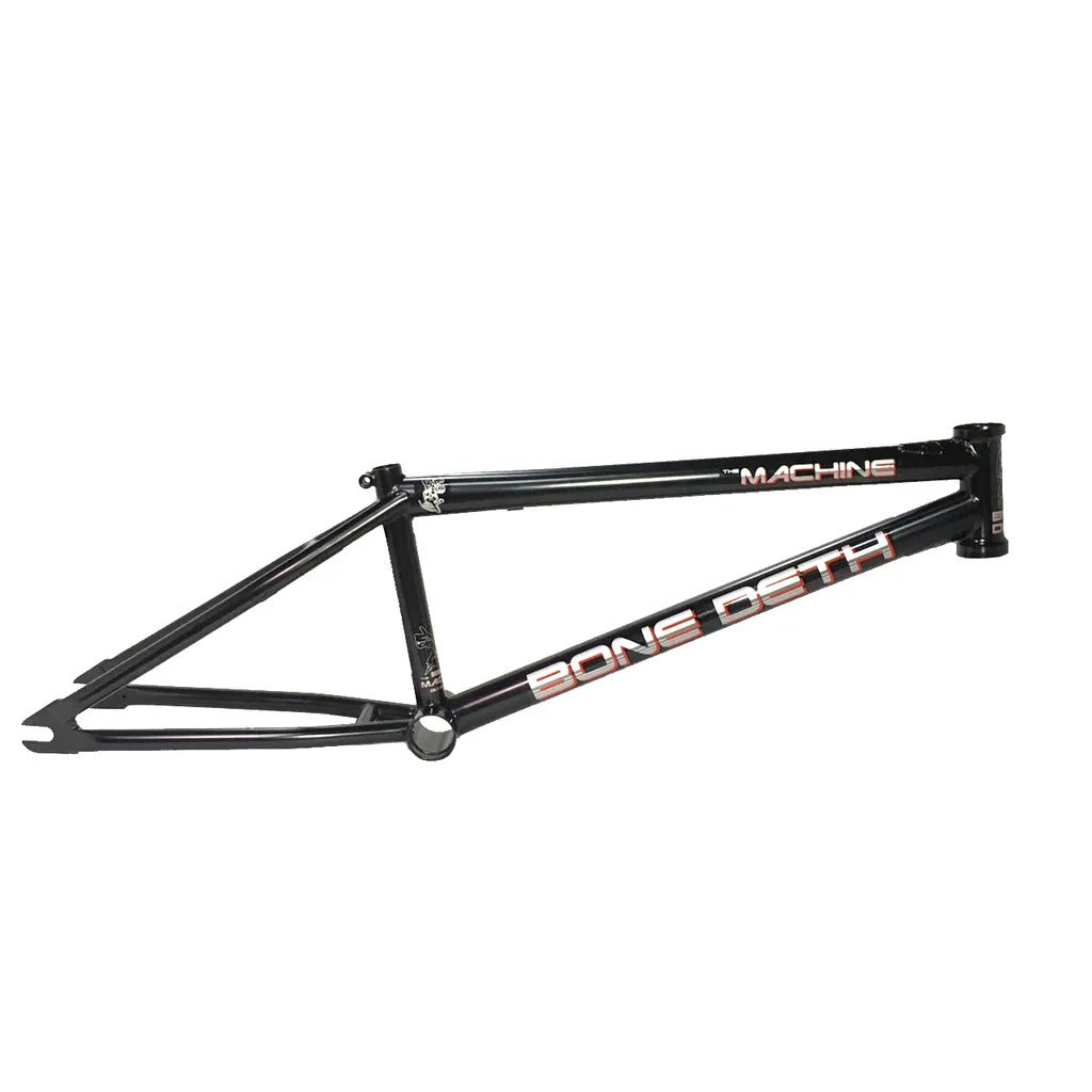 BONE DETH - THE MACHINE FRAME BLACK – STASH BMX DISTRIBUTION
