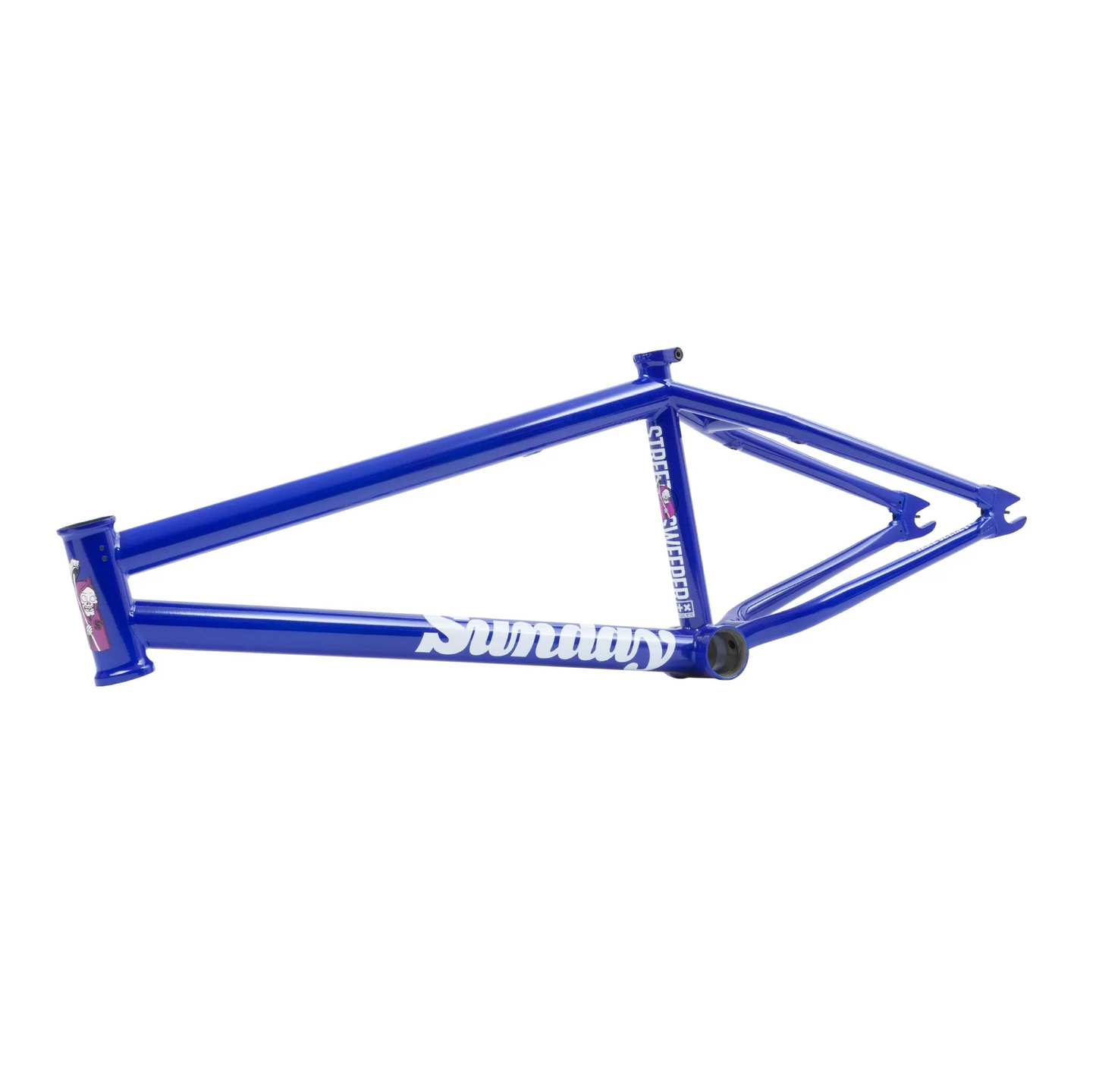 SUNDAY - STREET SWEEPER FRAME METALIC BLUE/ KIWI