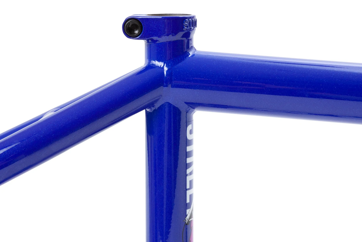 SUNDAY - STREET SWEEPER FRAME METALIC BLUE/ KIWI