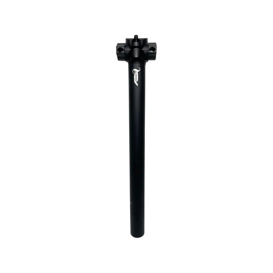 TEMPERED - T LOGO RAIL SEAT POST 320MM