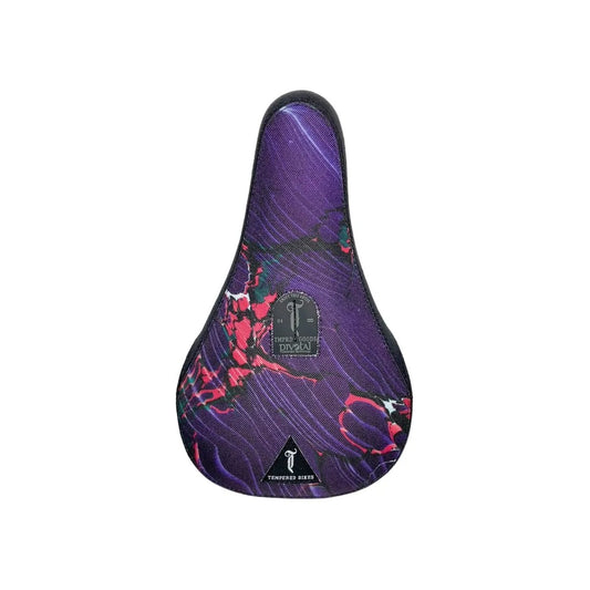 TEMPERED - PURPLE/ PINK MARBLE PIVOTAL SEAT