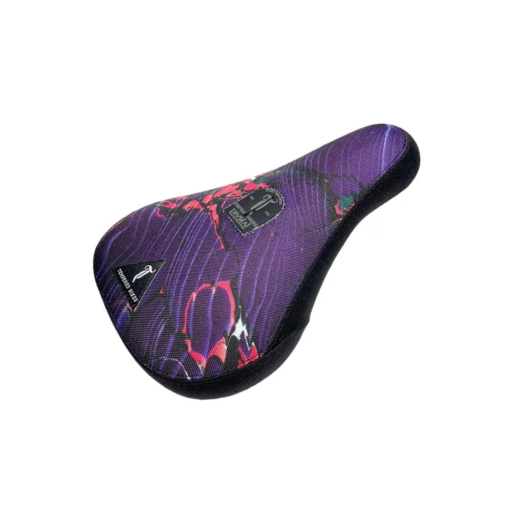 TEMPERED - PURPLE/ PINK MARBLE PIVOTAL SEAT