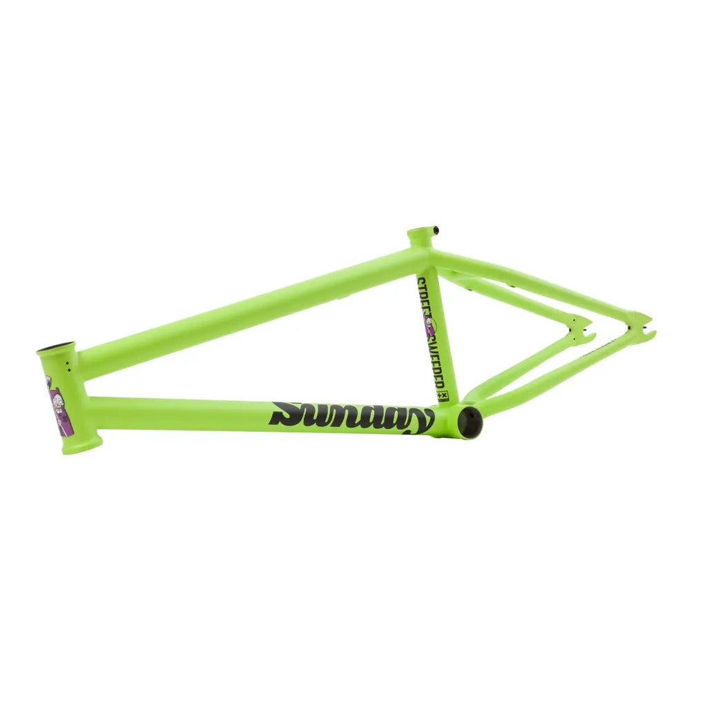 SUNDAY - STREET SWEEPER FRAME METALIC BLUE/ KIWI