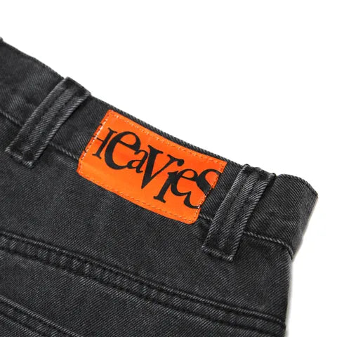 HEAVIES 04 JEANS WASHED BLACK