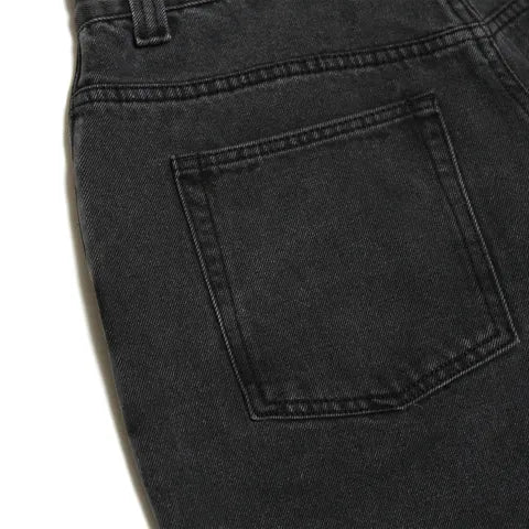 HEAVIES 04 JEANS WASHED BLACK