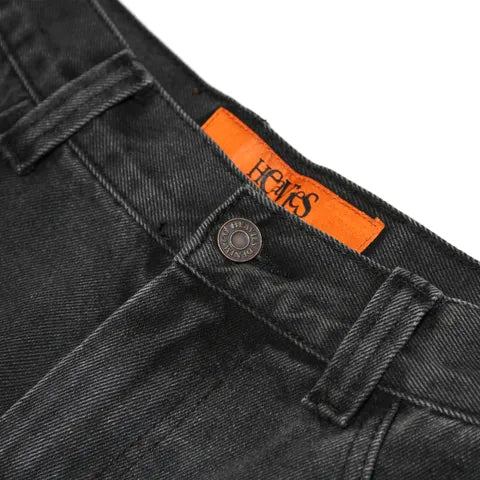 HEAVIES 04 JEANS WASHED BLACK