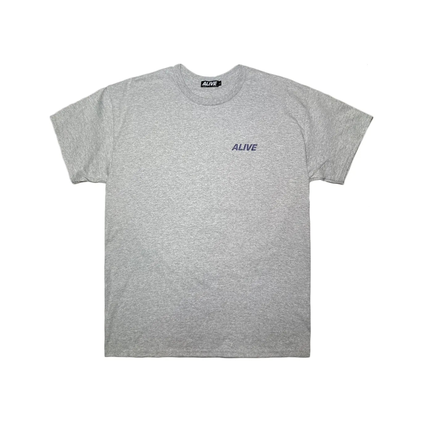 ALIVE INDUSTRY - 22' LOGO TEE GREY