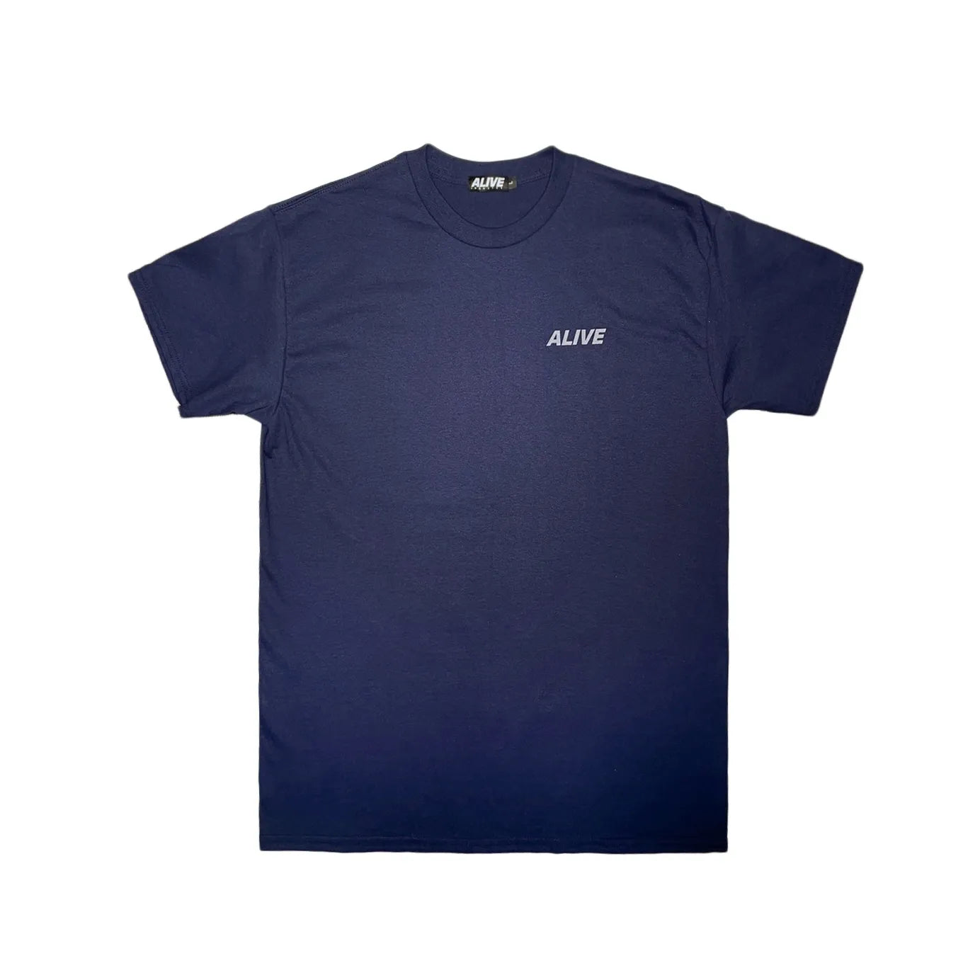 ALIVE INDUSTRY - 22' LOGO TEE NAVY