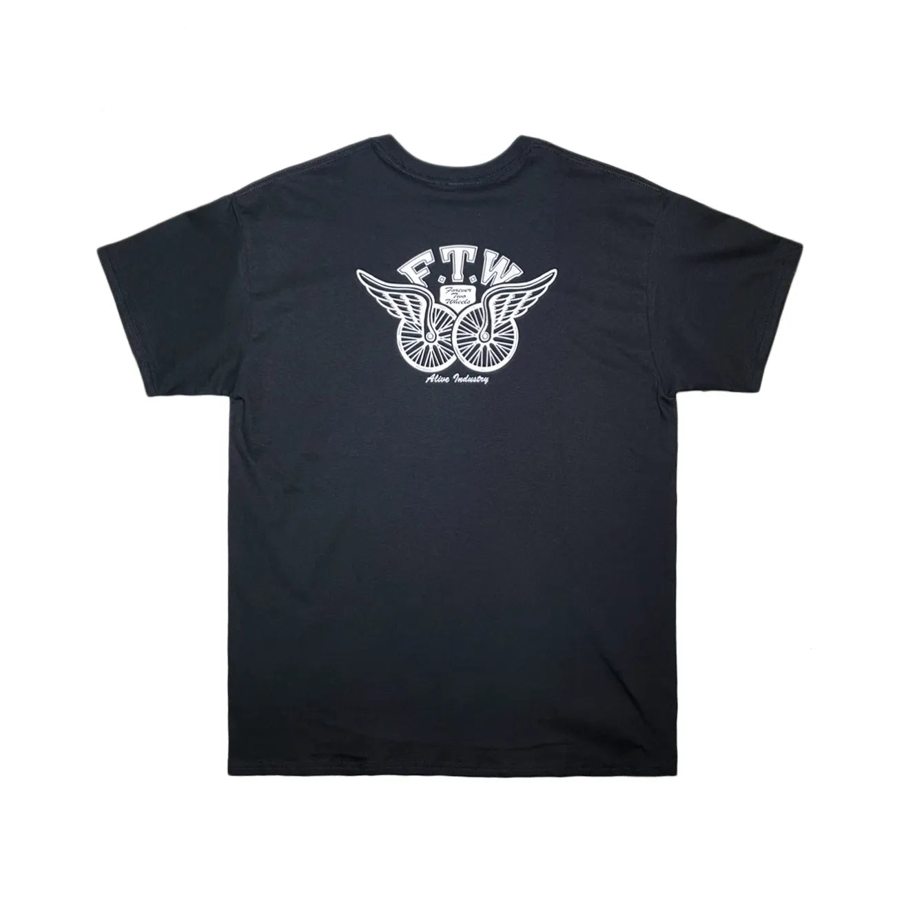 ALIVE INDUSTRY - F.T.W TEE BLACK