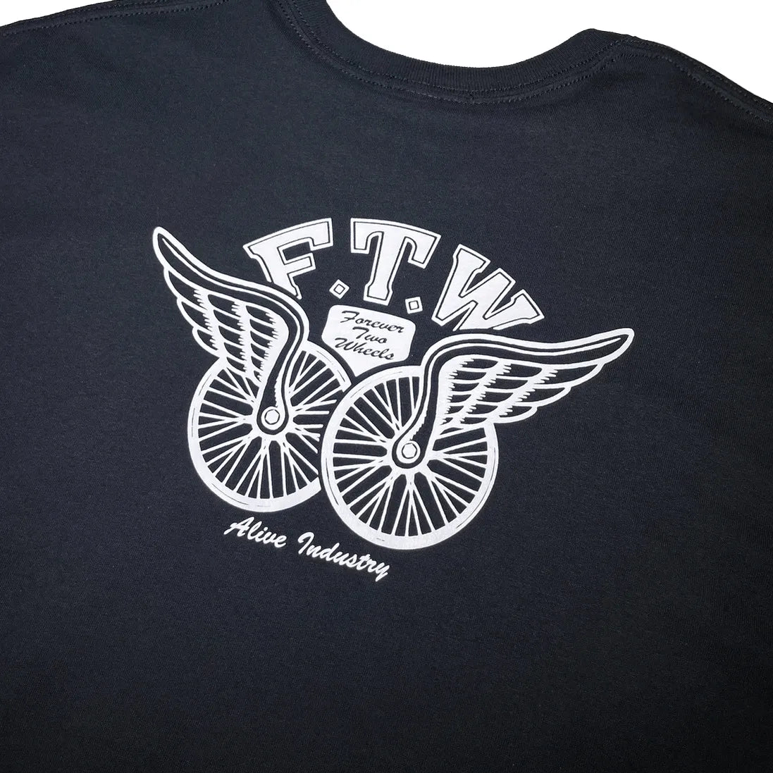 ALIVE INDUSTRY - F.T.W TEE BLACK