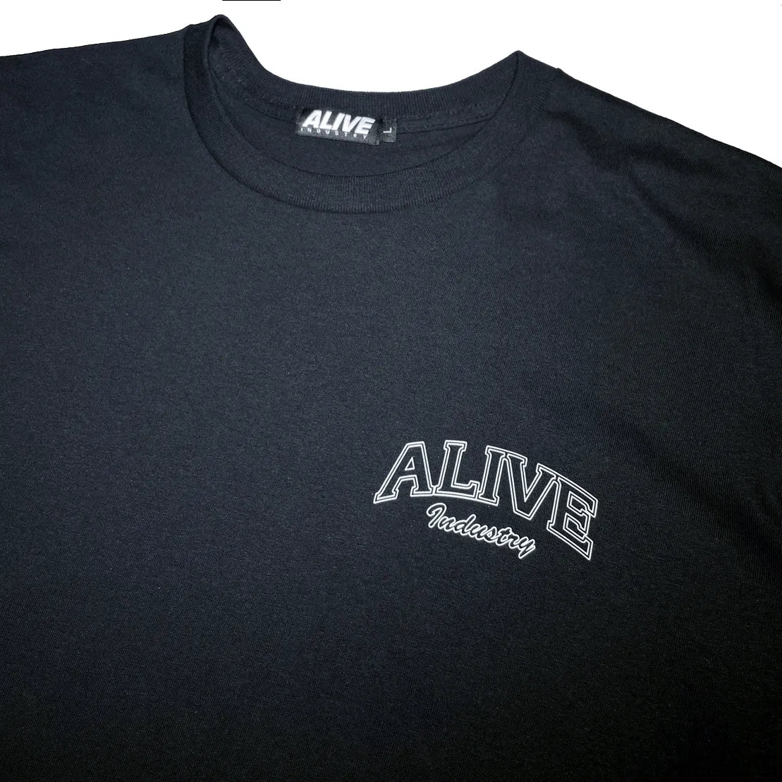 ALIVE INDUSTRY - F.T.W TEE BLACK