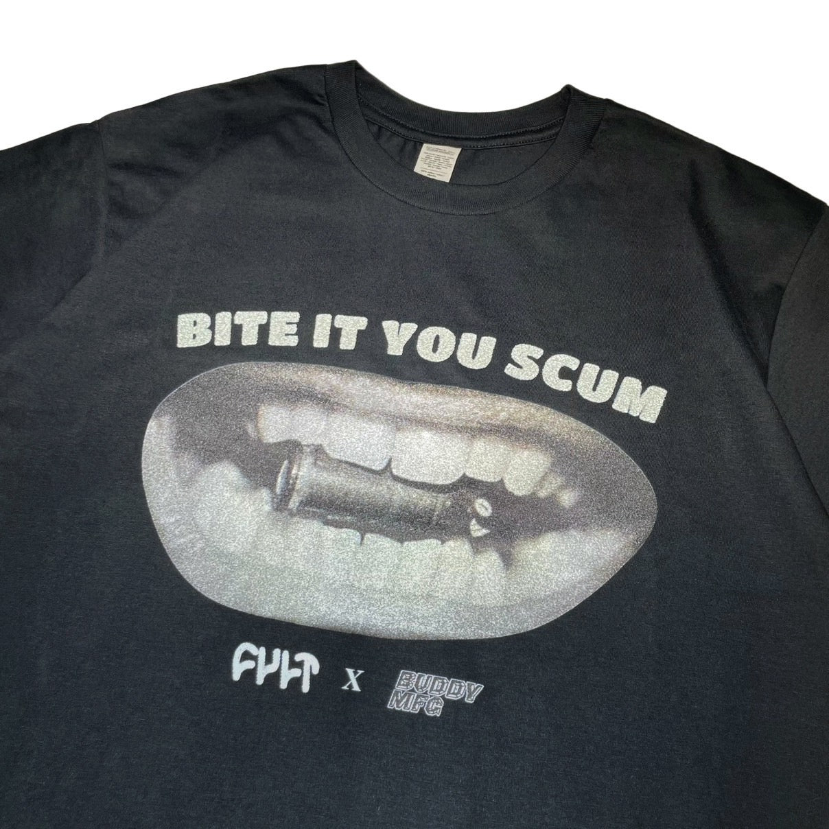 CULT X BUDDY MFG - "BITE-IT" TEE