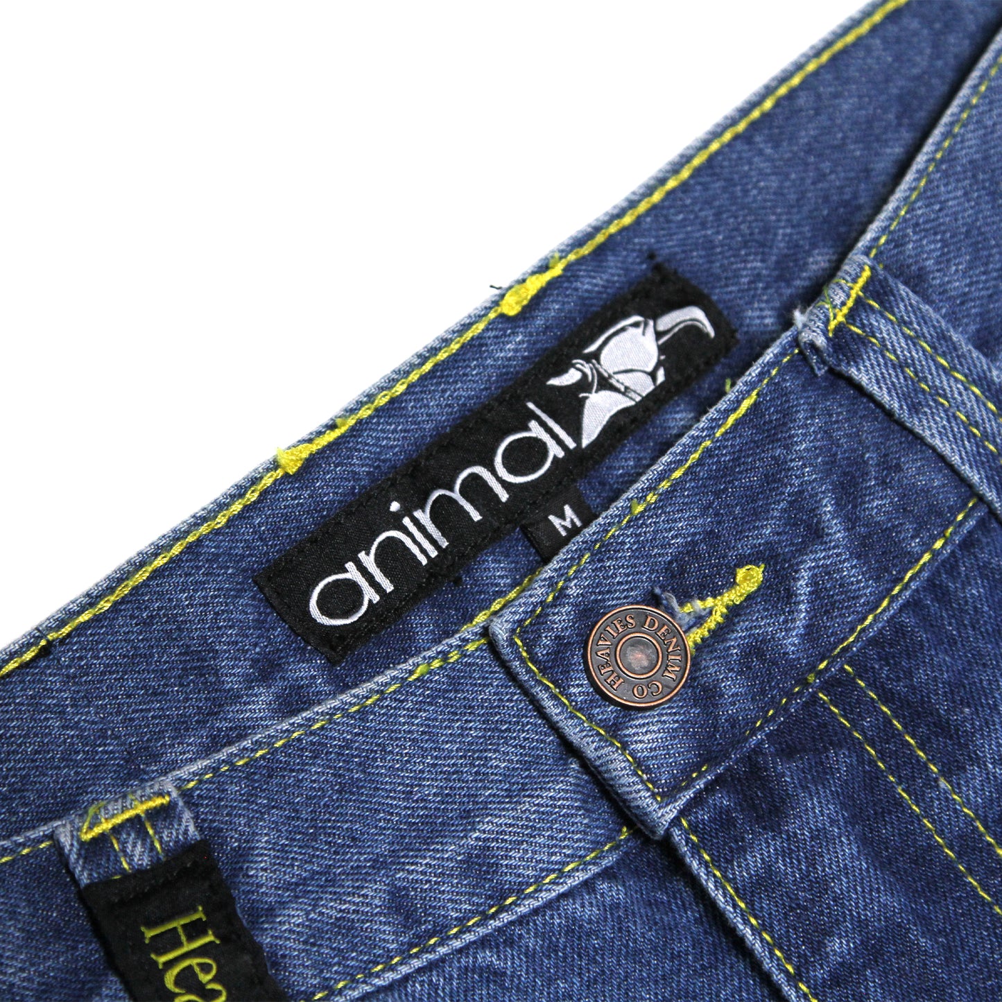 HEAVIES X ANIMAL - STRAIGHT JEANS BLUE