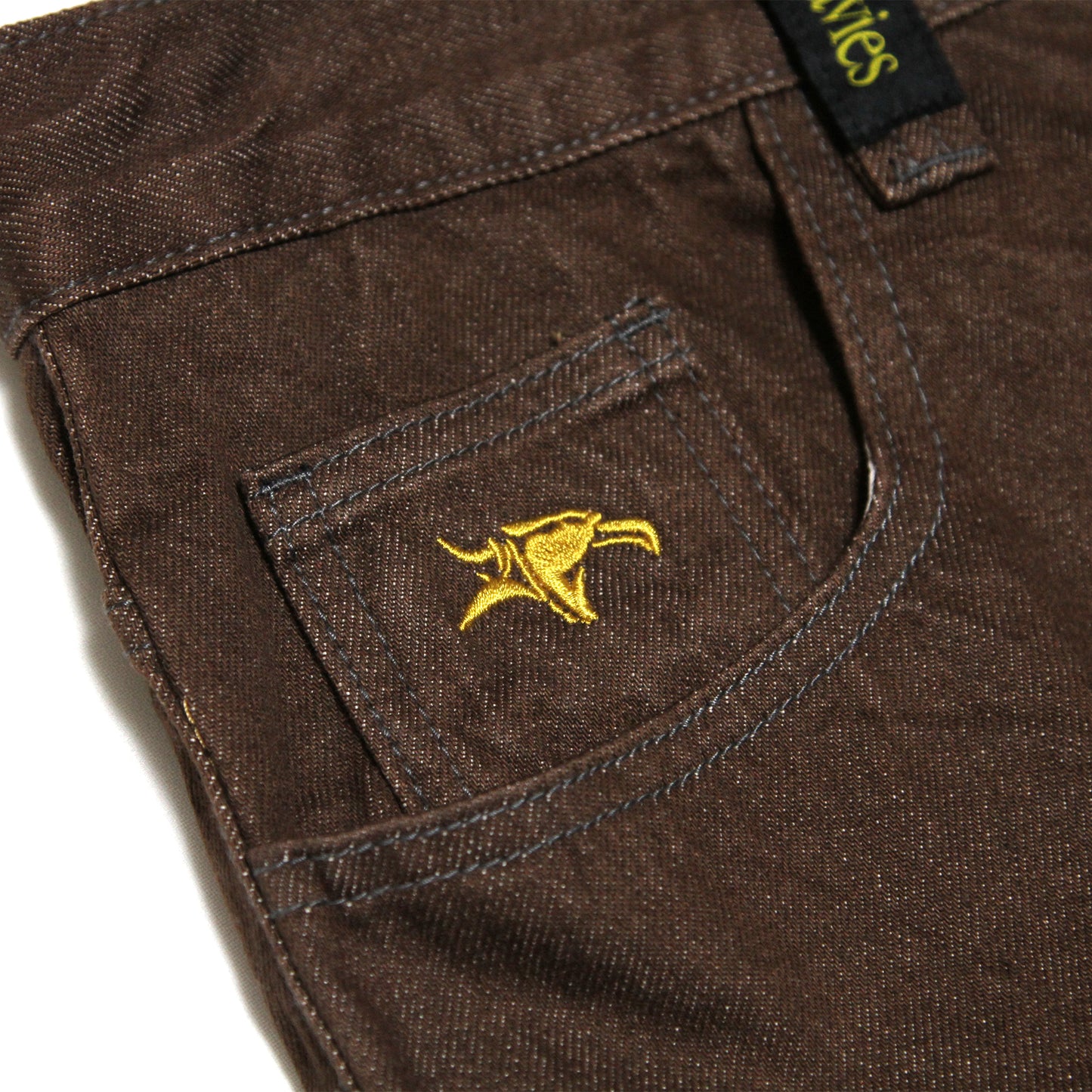 HEAVIES X ANIMAL - STRAIGHT JEANS BROWN