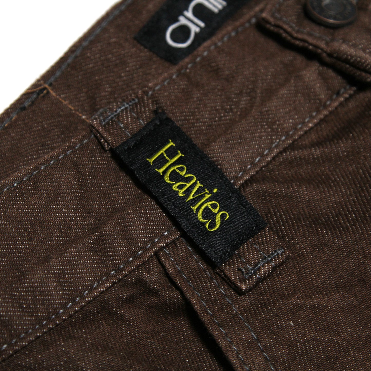 HEAVIES X ANIMAL - STRAIGHT JEANS BROWN