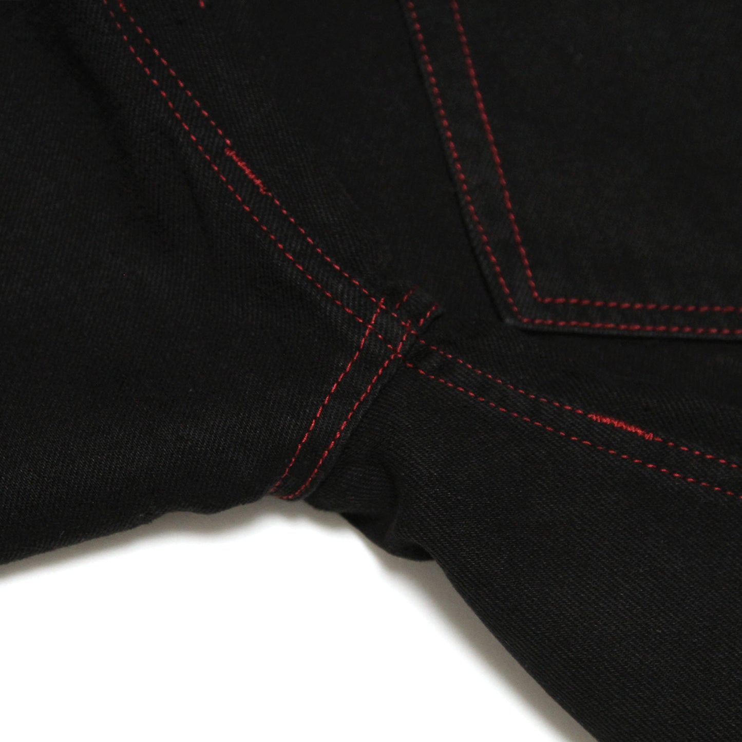 HEAVIES X ANIMAL - STRAIGHT JEANS V2 BLACK/RED