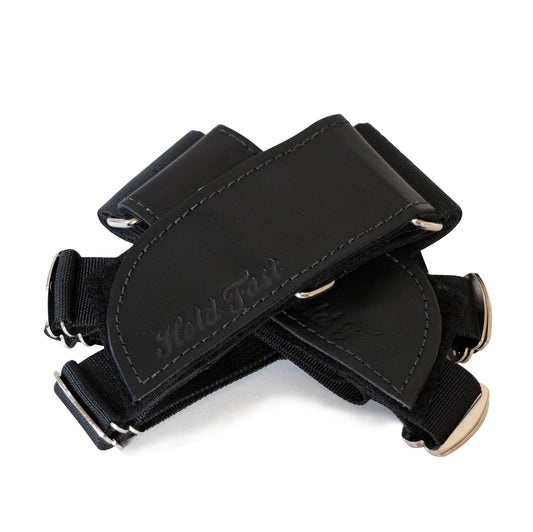 HOLD FAST - CLASSIC STRAPS BLACK LEATHER