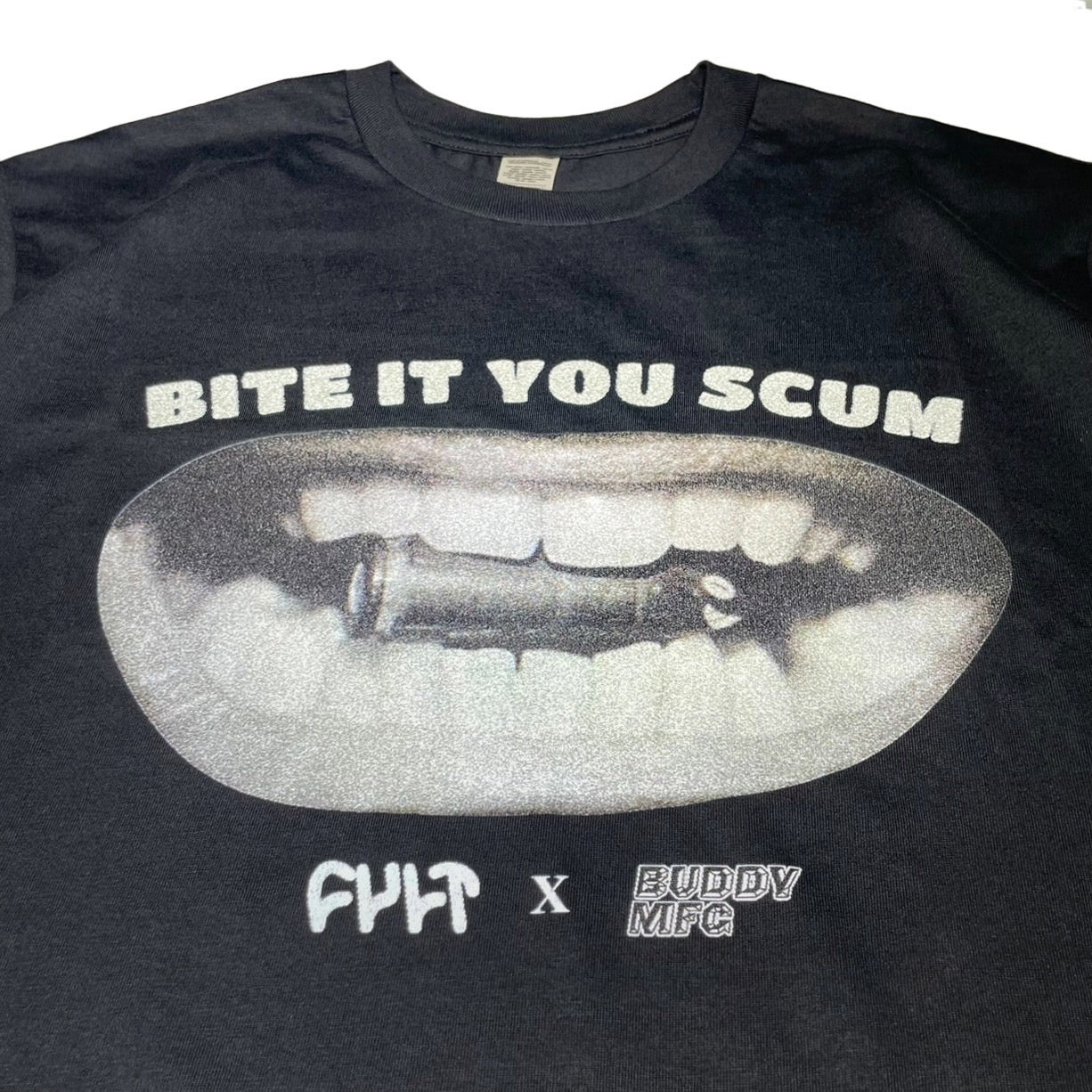 CULT X BUDDY MFG - "BITE-IT" TEE