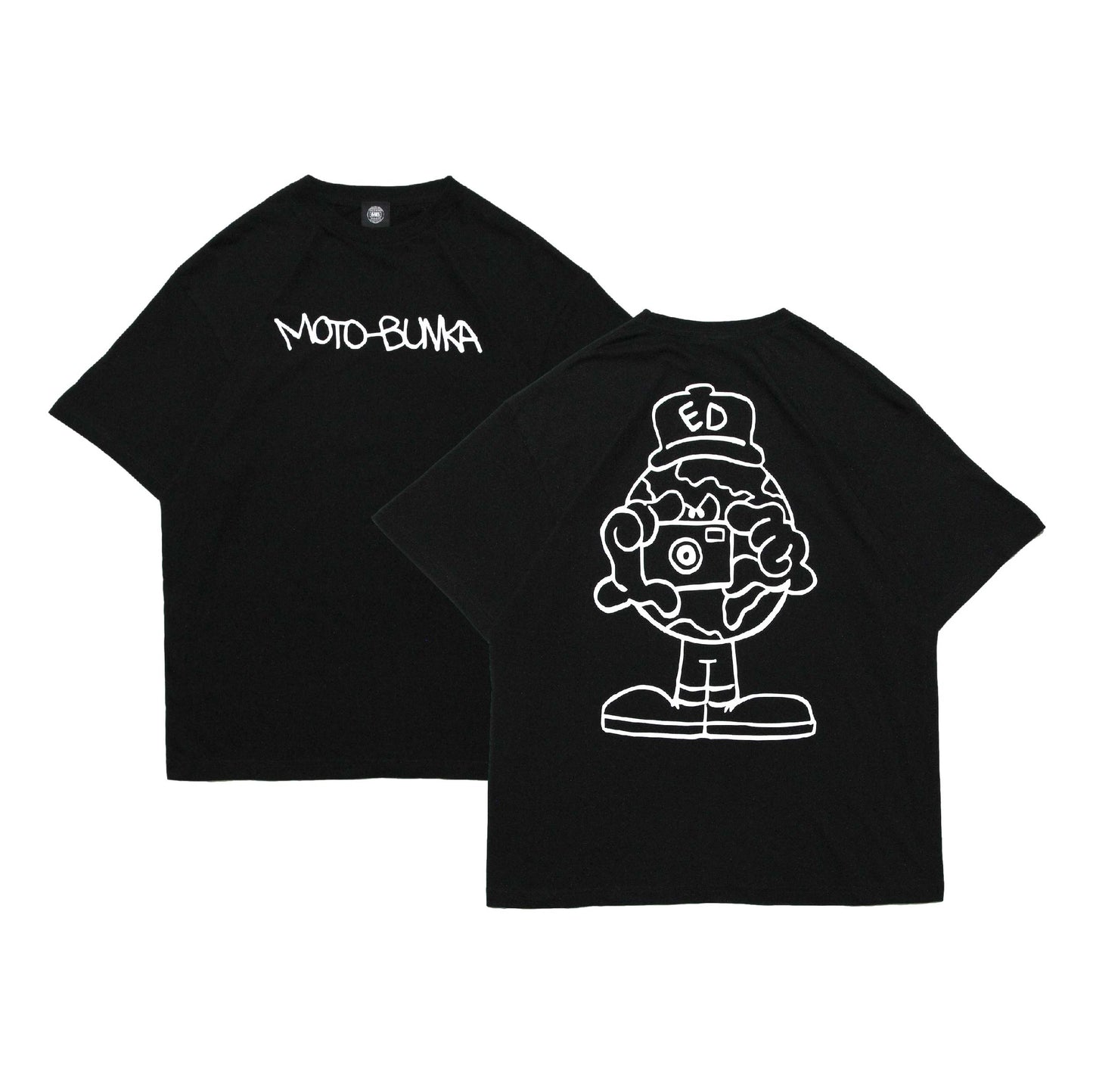 MOTOBUNKA - MB EDWIN TEE BLACK