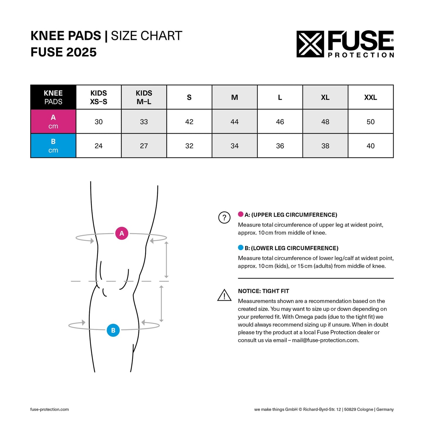 FUSE - OMEGA POCKET KNEE PAD 專業級 SAS-TEC 耐衝 舒適透氣 護膝