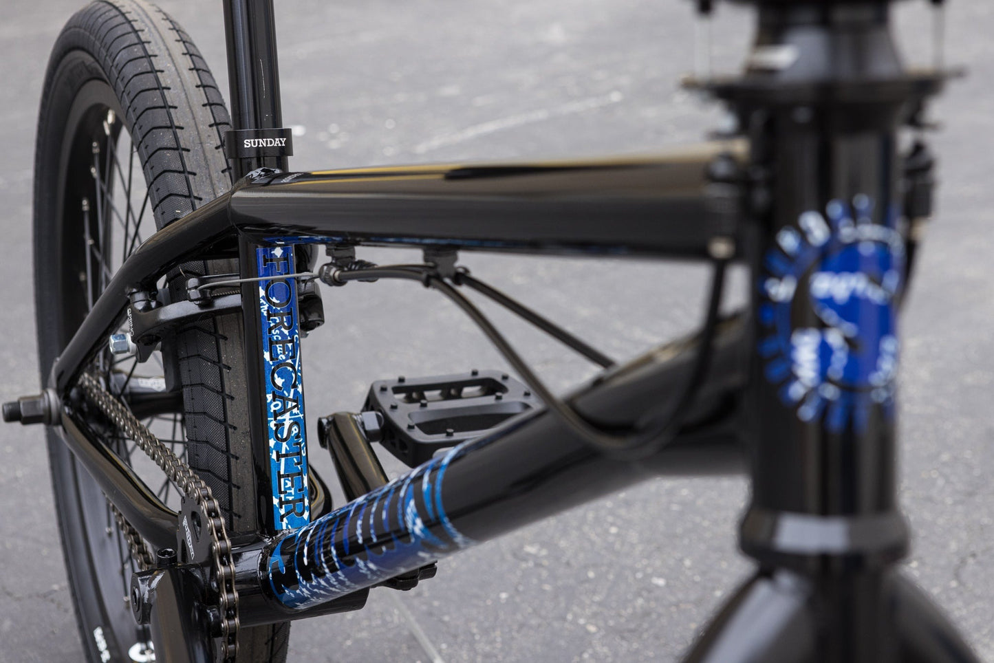 SUNDAY - 2025 FORECASTER PARK BMX 20.5" GLOSS BLACK MACA 簽名款