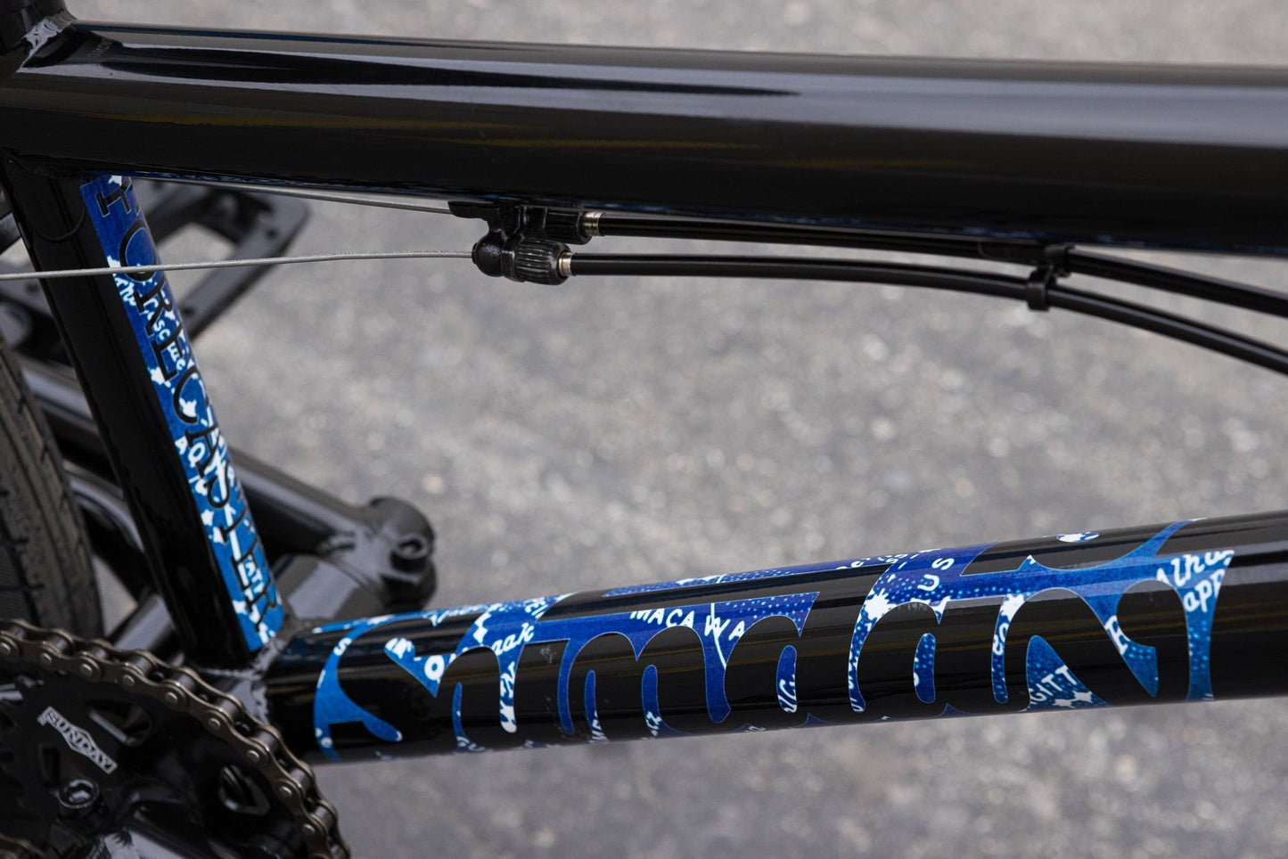 SUNDAY - 2025 FORECASTER PARK BMX 20.5" GLOSS BLACK MACA 簽名款