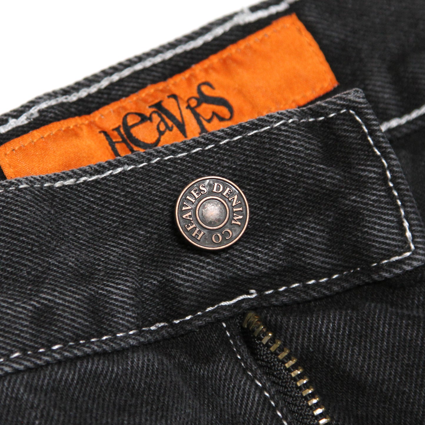 HEAVIES 03 JEANS WASHED BLACK