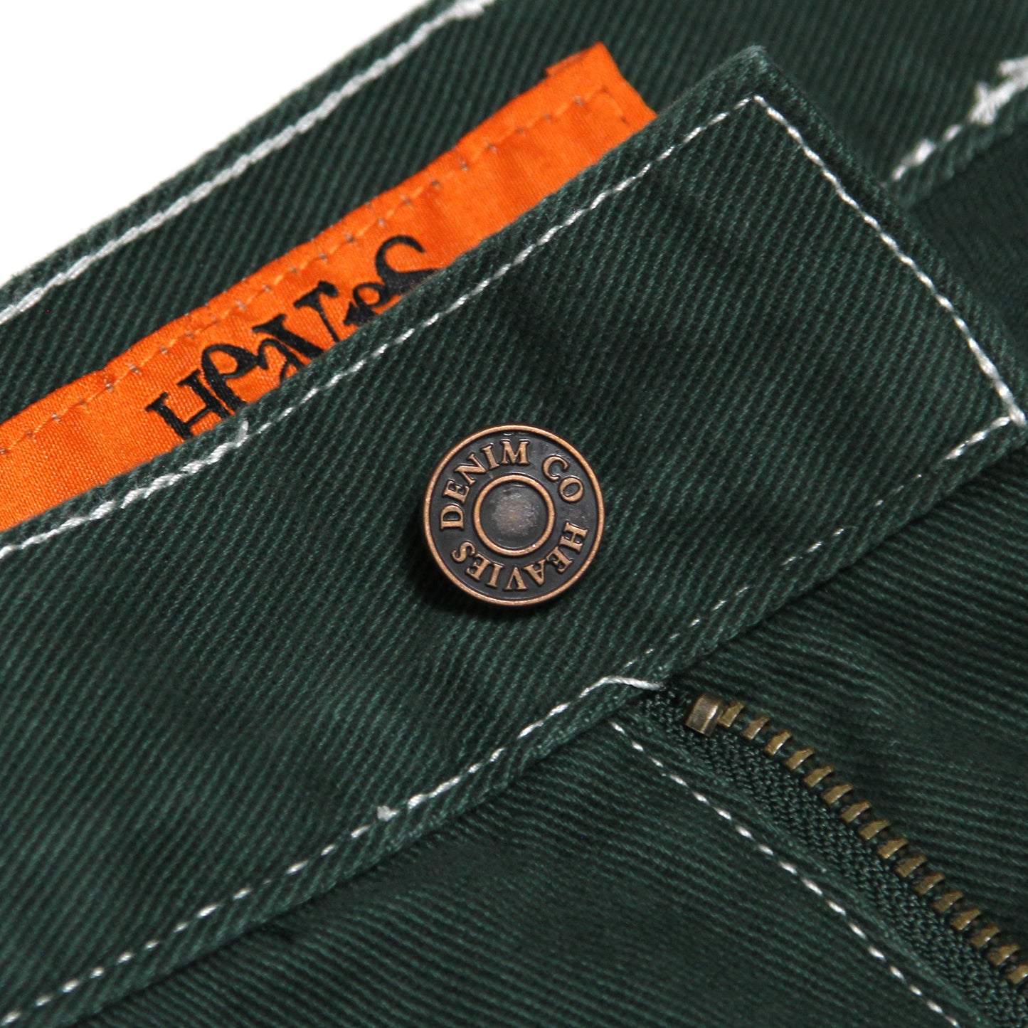 HEAVIES 06 JEANS DARK GREEN