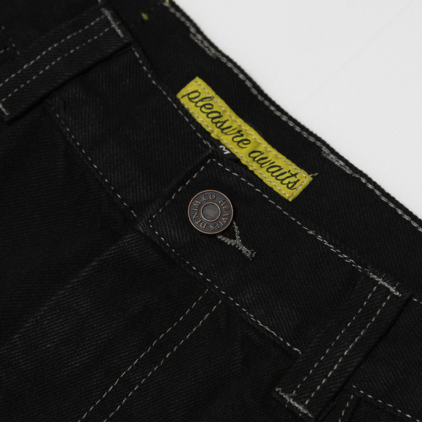 HEAVIES X CULT - 01 JEANS BLACK