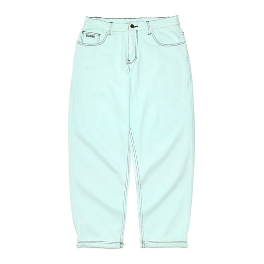 HEAVIES JEANS MINT WHITE