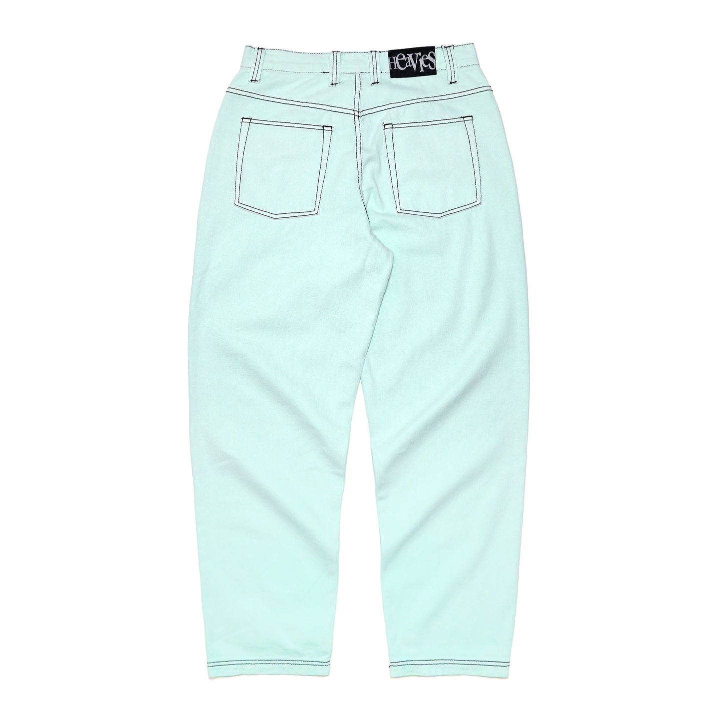 HEAVIES JEANS MINT WHITE