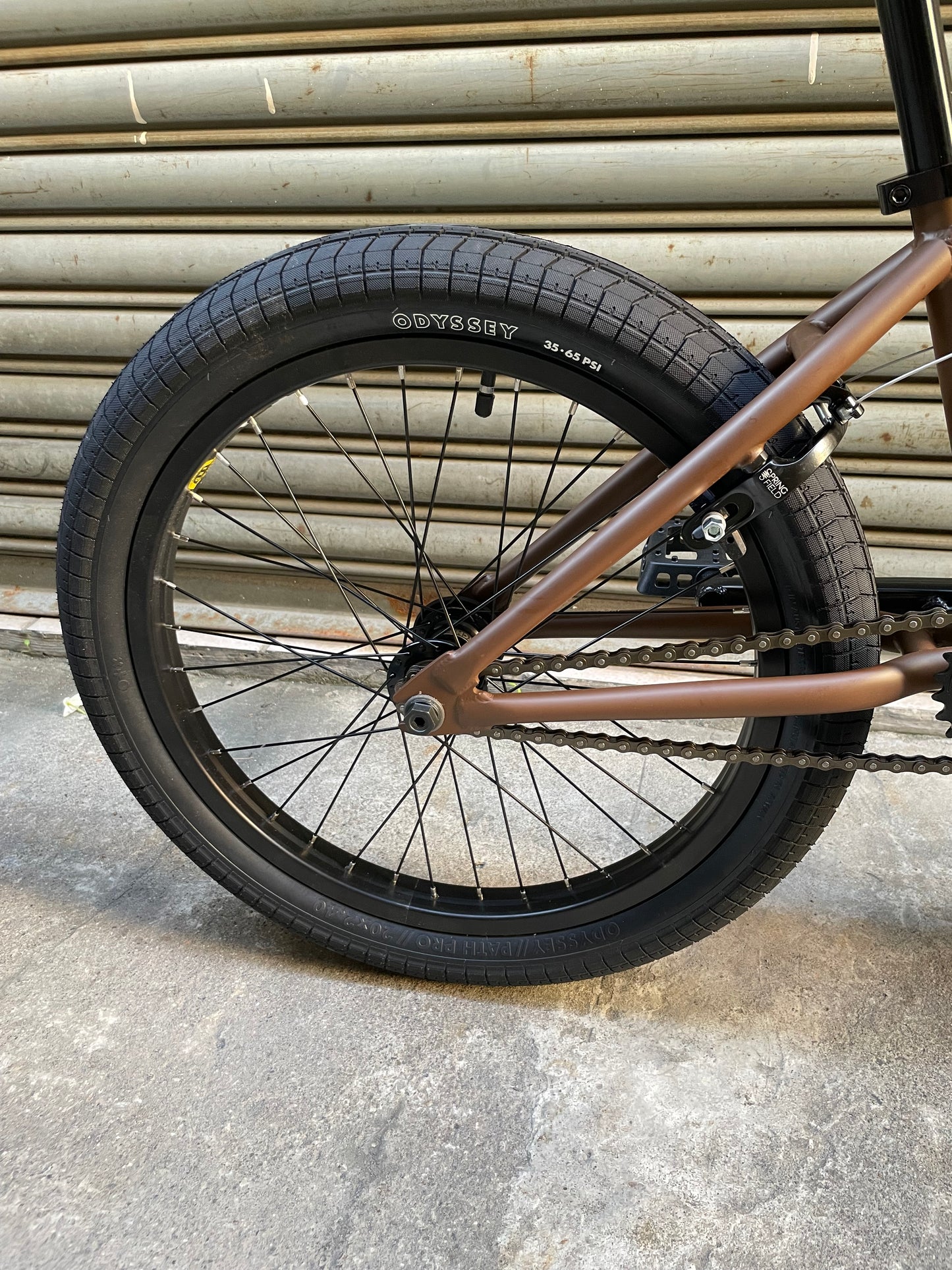 SUNDAY - 2025 EX 20.75" BMX MATTE BROWN JULIAN ARTEAGA 簽名款