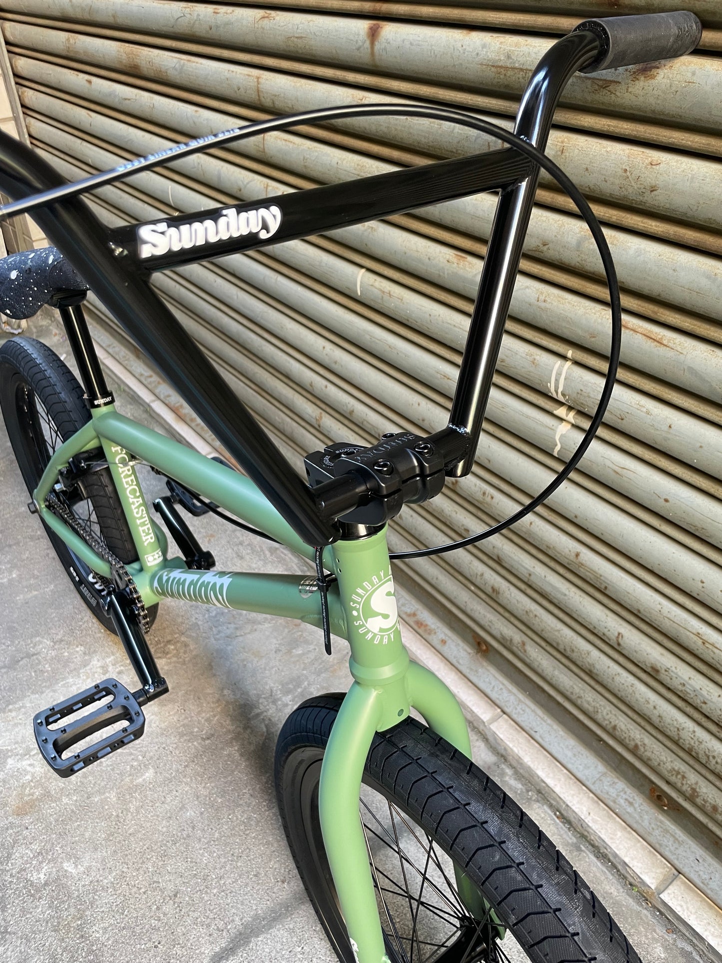 SUNDAY - 2025 FORECASTER BMX 20.75" MATT SAGE GREEN BRETT SILVA 簽名款