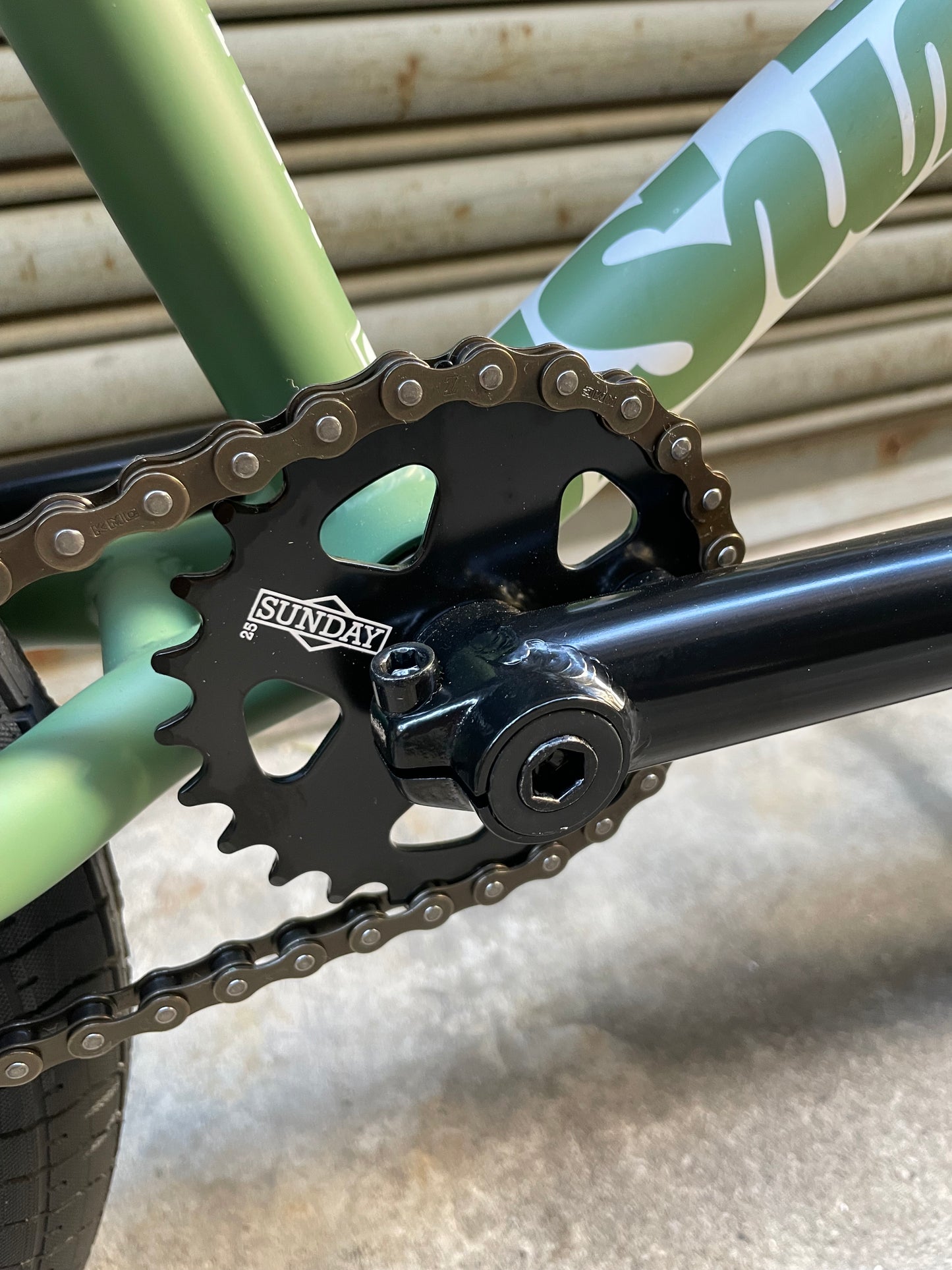 SUNDAY - 2025 FORECASTER BMX 20.75" MATT SAGE GREEN BRETT SILVA 簽名款