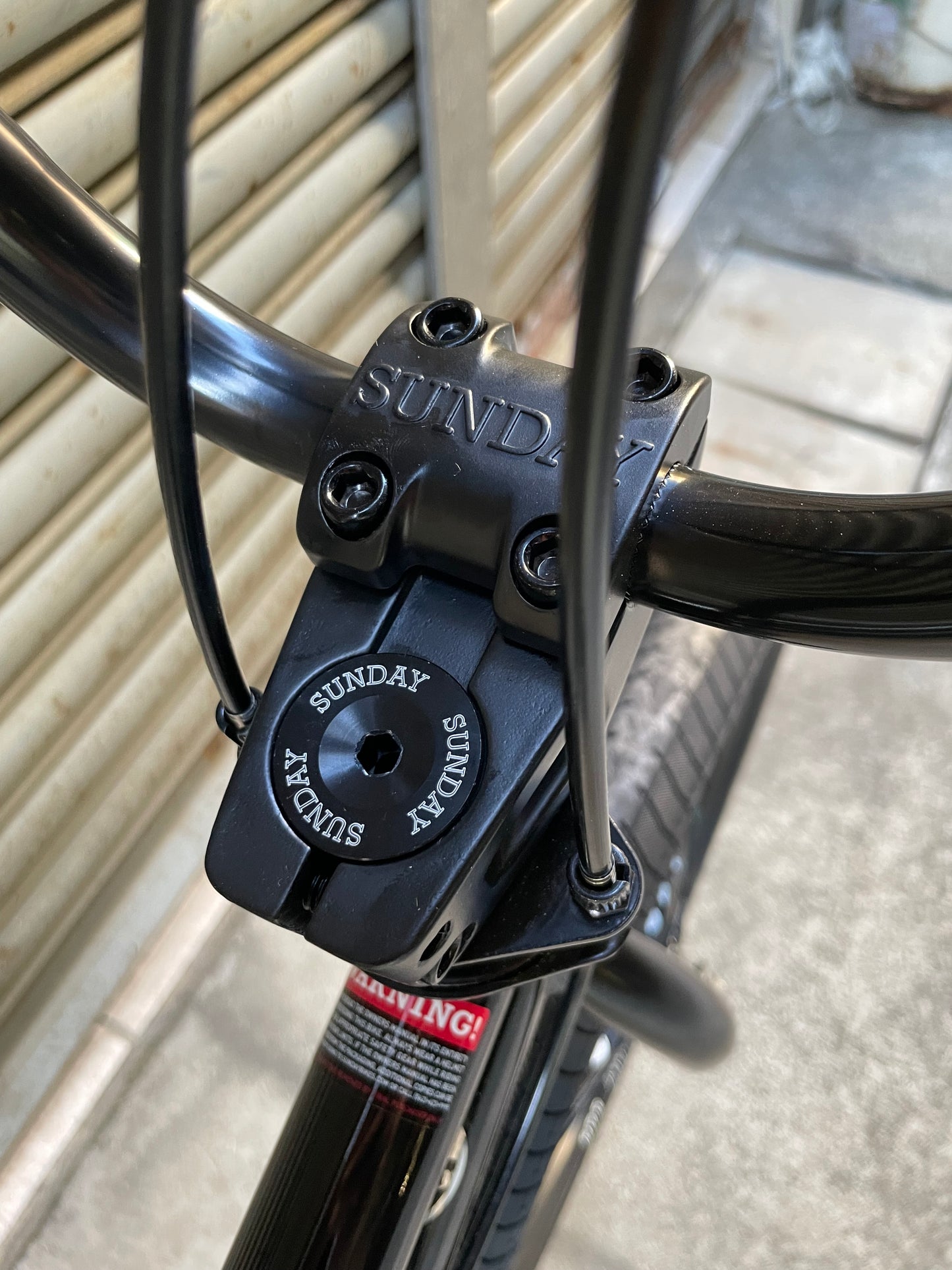 SUNDAY - 2025 FORECASTER PARK BMX 20.5" GLOSS BLACK MACA 簽名款