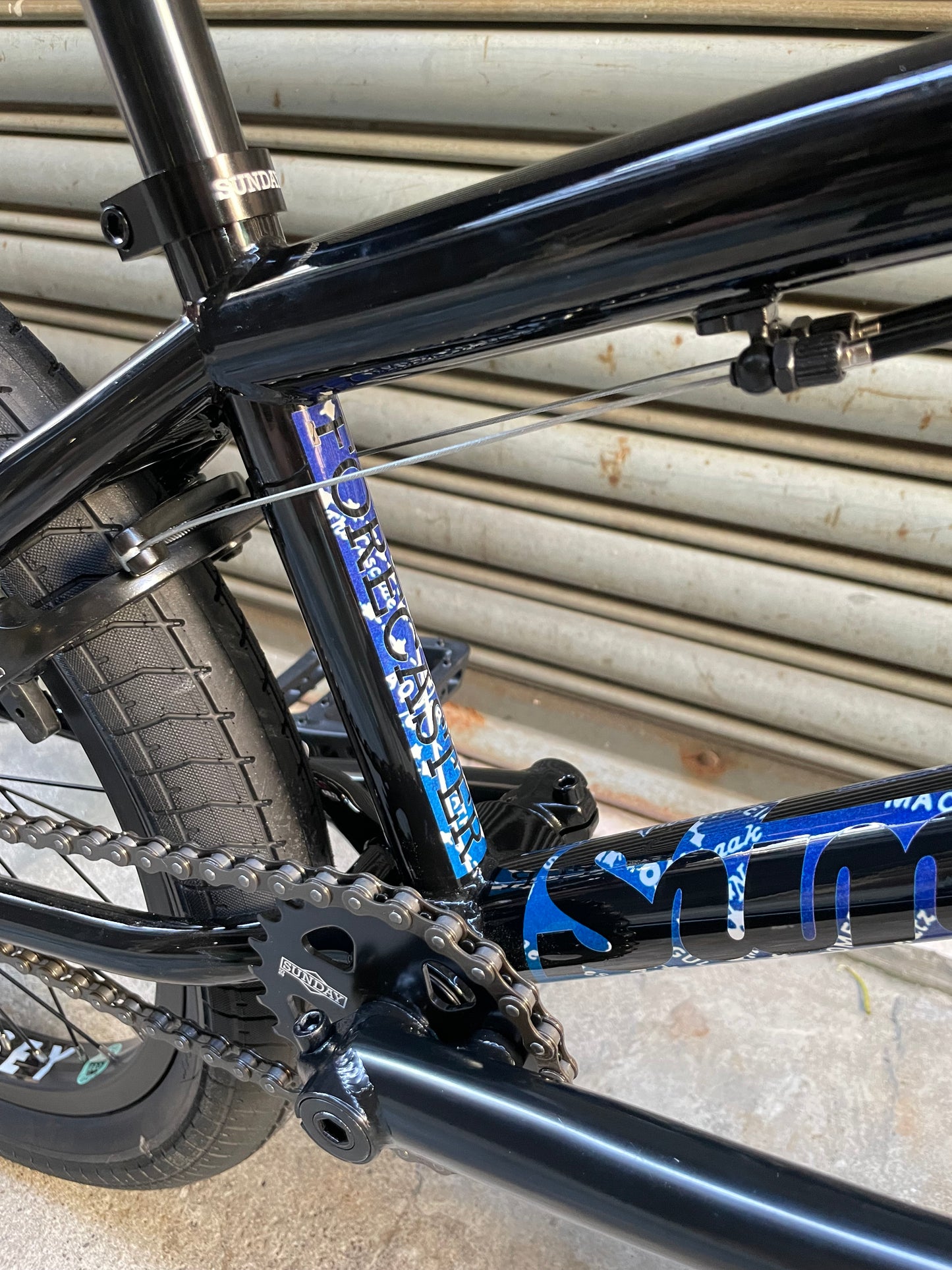 SUNDAY - 2025 FORECASTER PARK BMX 20.5" GLOSS BLACK MACA 簽名款