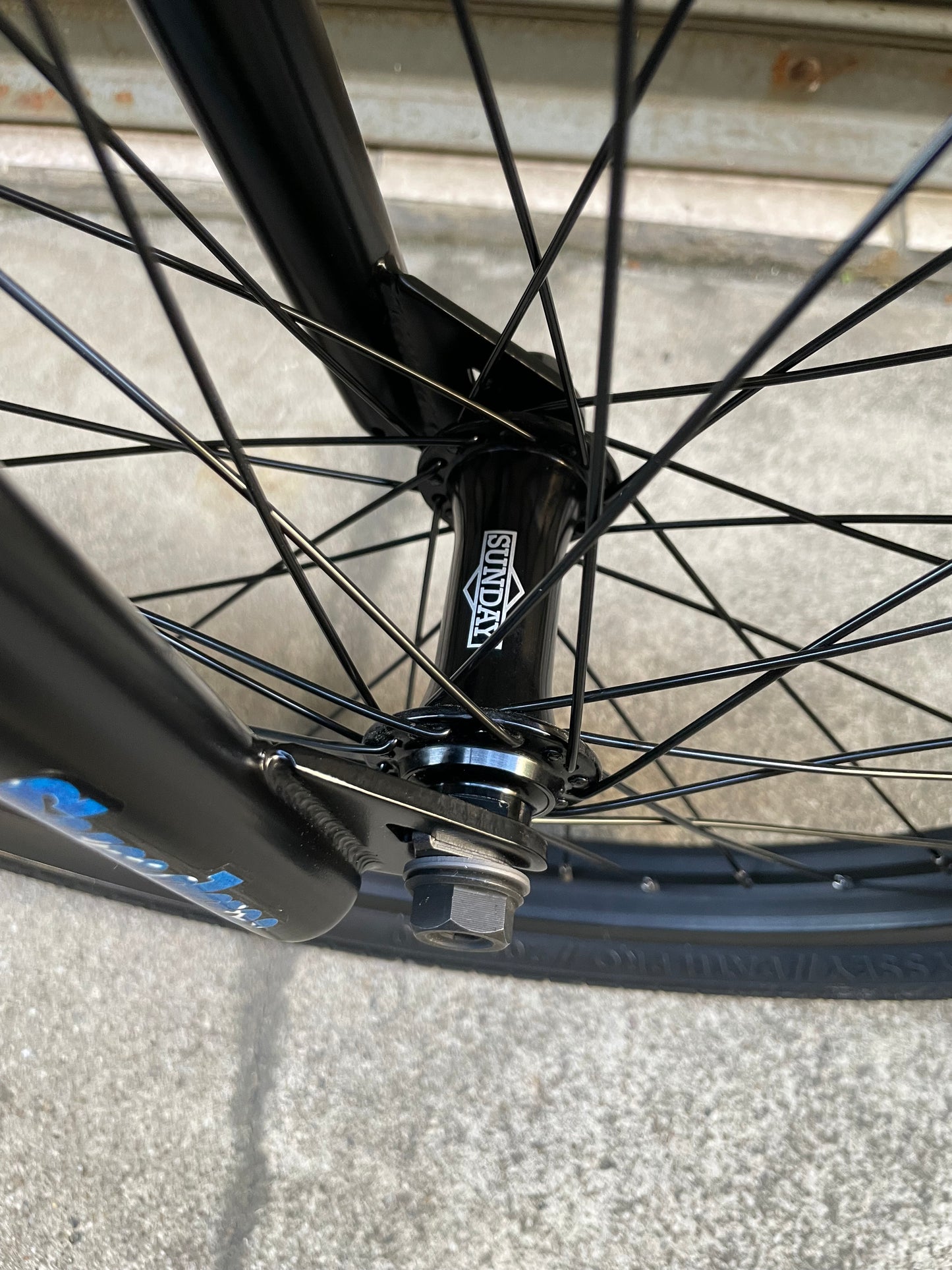 SUNDAY - 2025 FORECASTER PARK BMX 20.5" GLOSS BLACK MACA 簽名款