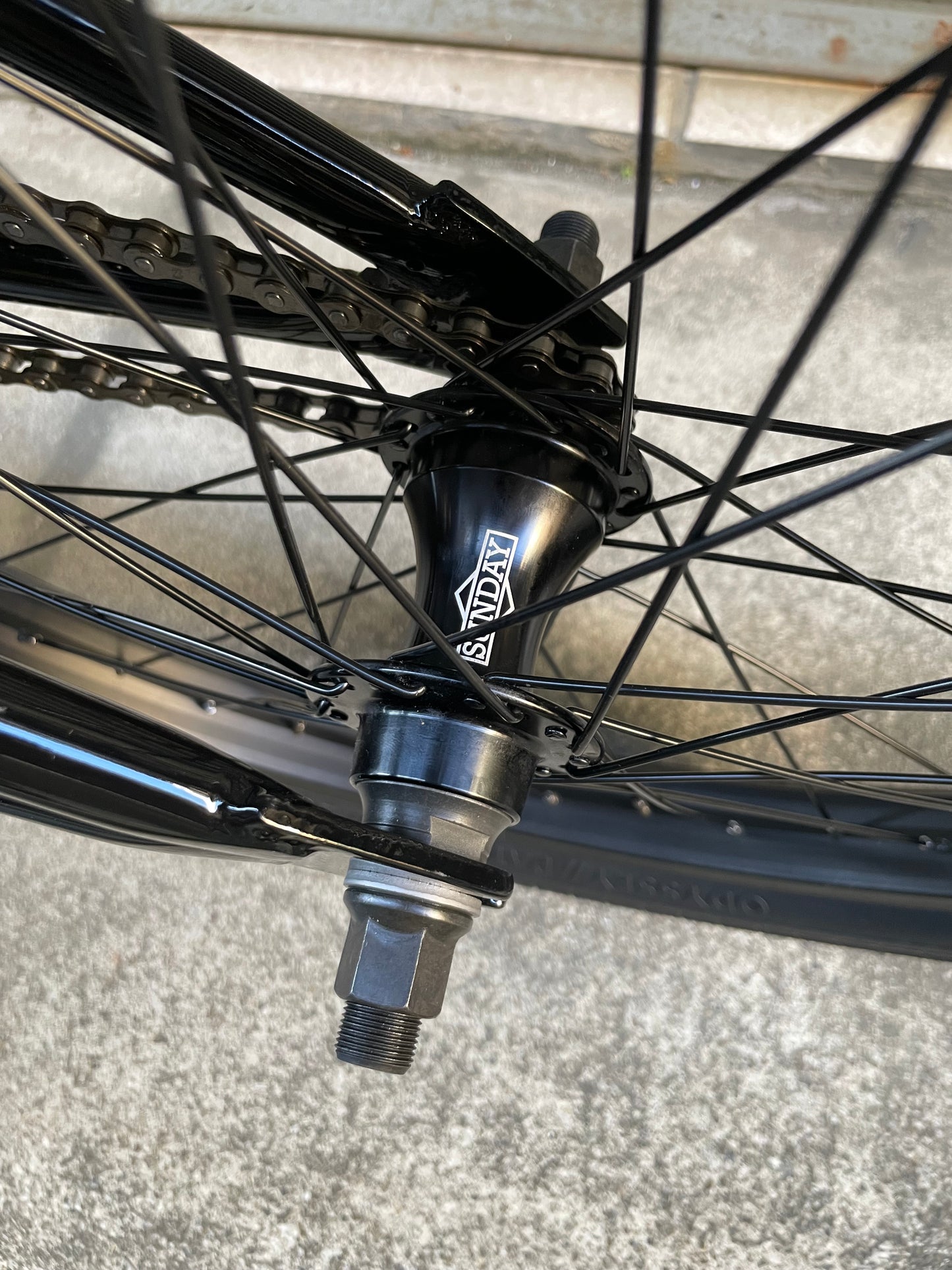 SUNDAY - 2025 FORECASTER PARK BMX 20.5" GLOSS BLACK MACA 簽名款