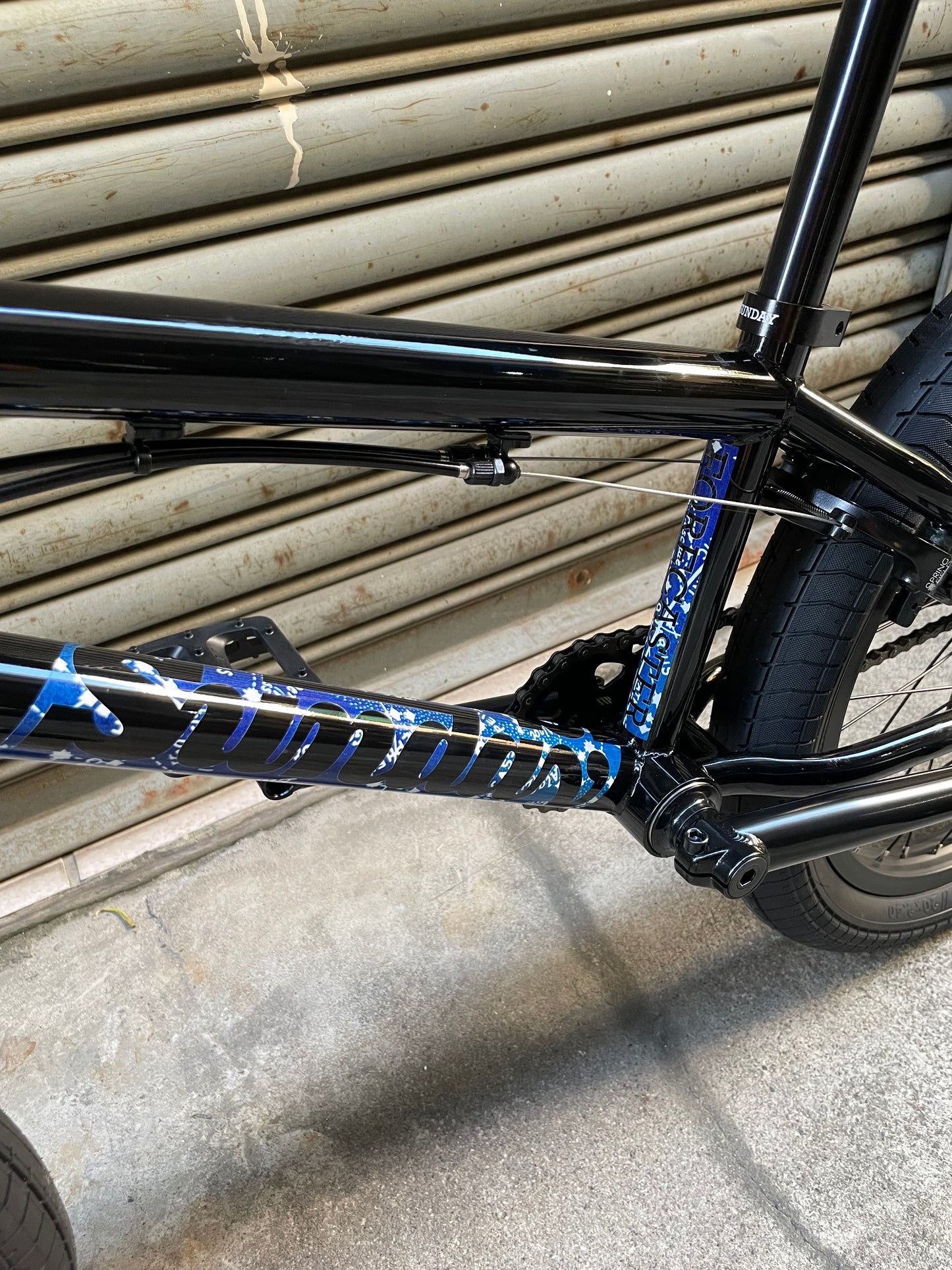 SUNDAY - 2025 FORECASTER PARK BMX 20.5" GLOSS BLACK MACA 簽名款