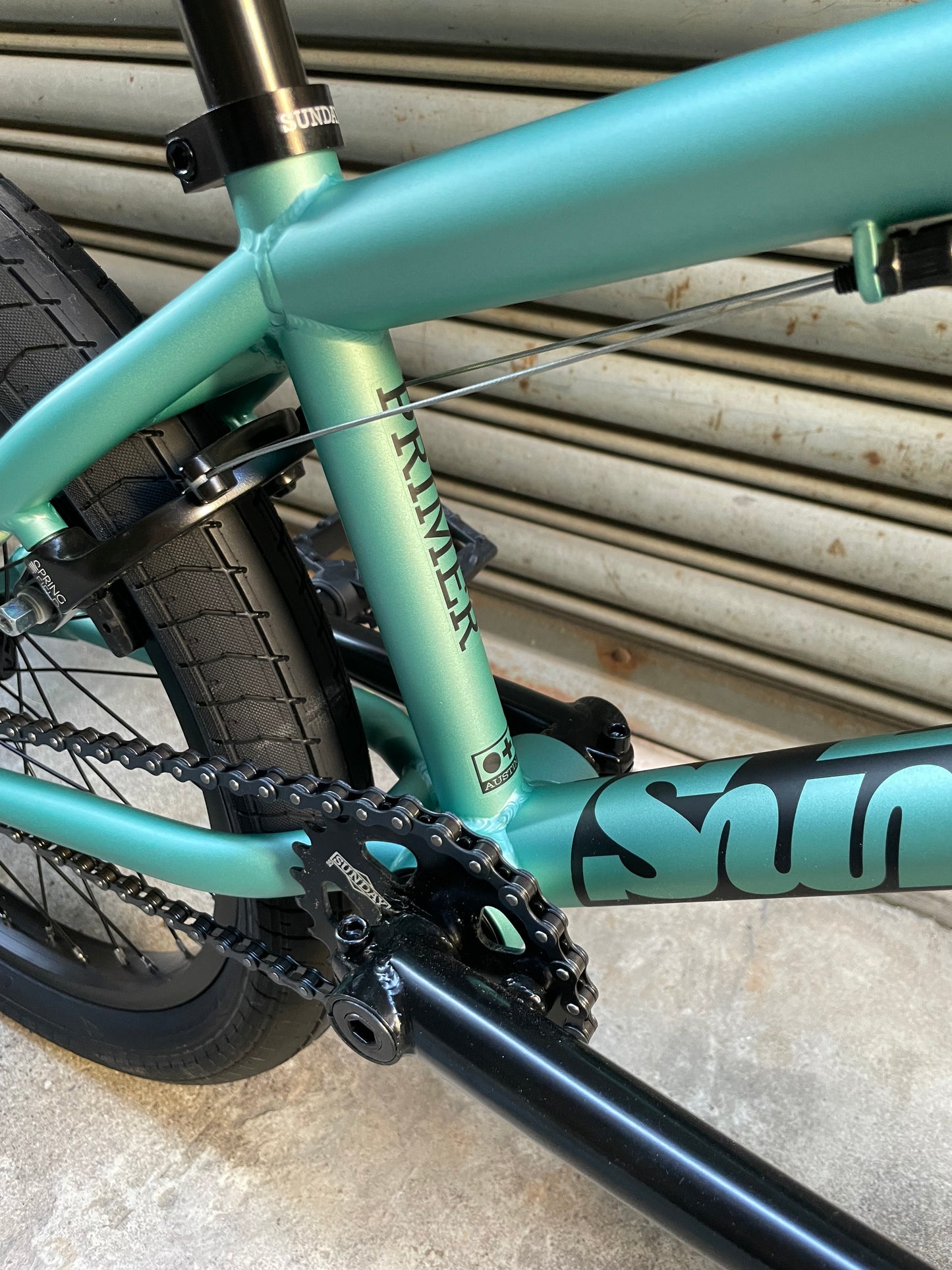 SUNDAY - 2025 PRIMER PARK BMX 20.5" MATTE ICE GREEN
